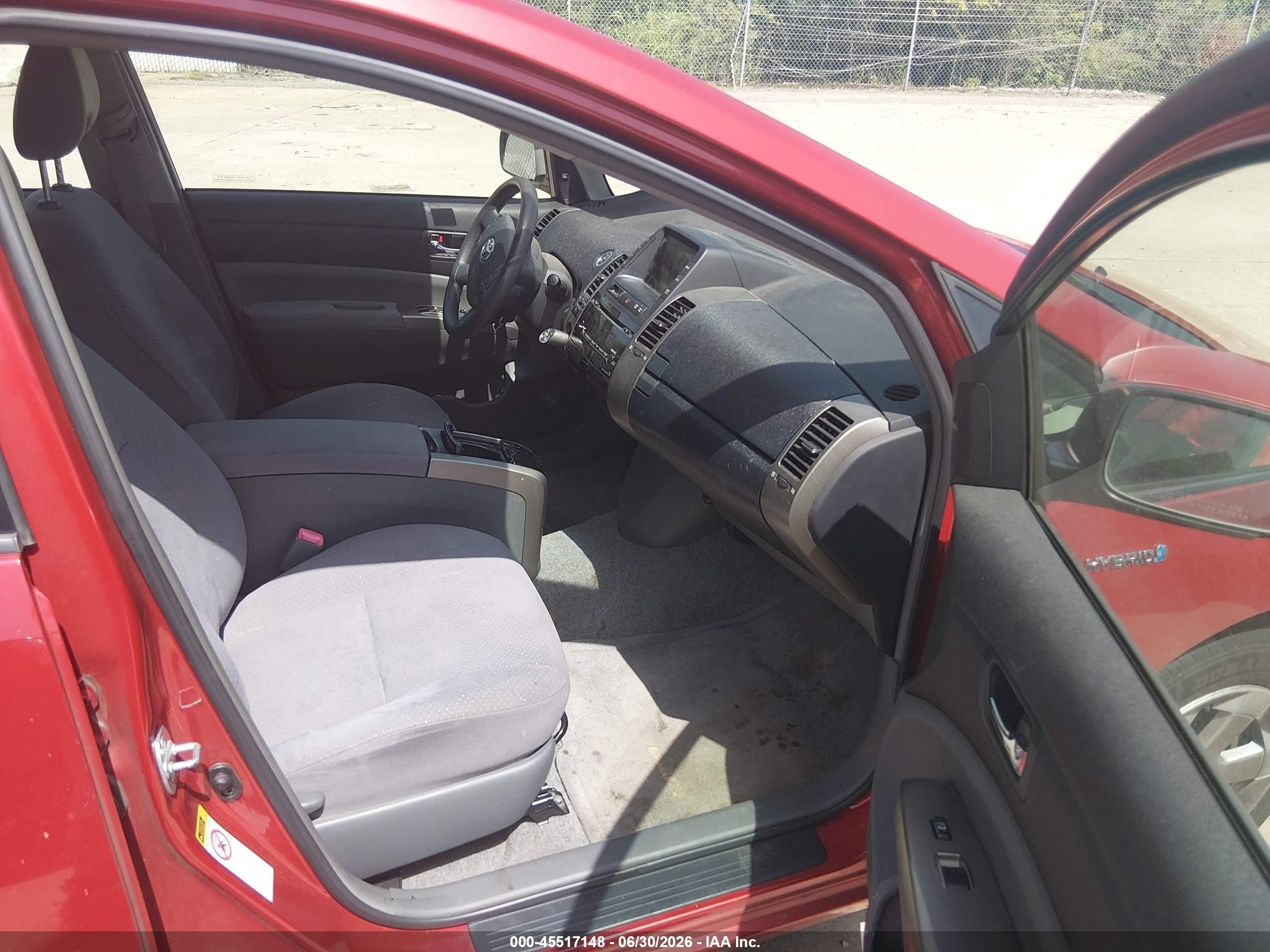 2007 Toyota Prius   Red vin: JTDKB20UX73275157