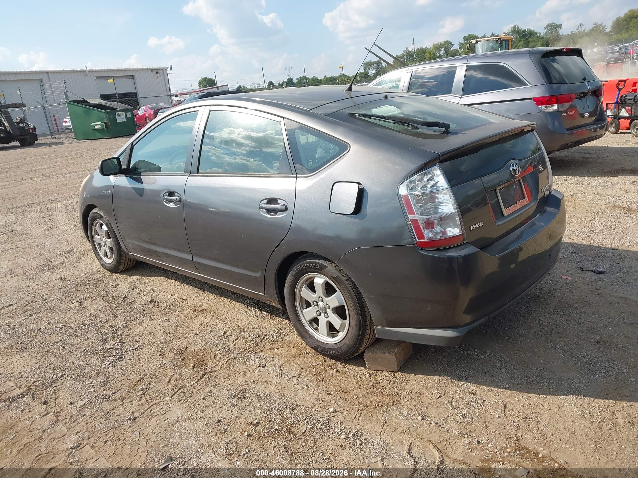 2007 Toyota Prius   Gray vin: JTDKB20UX73277538