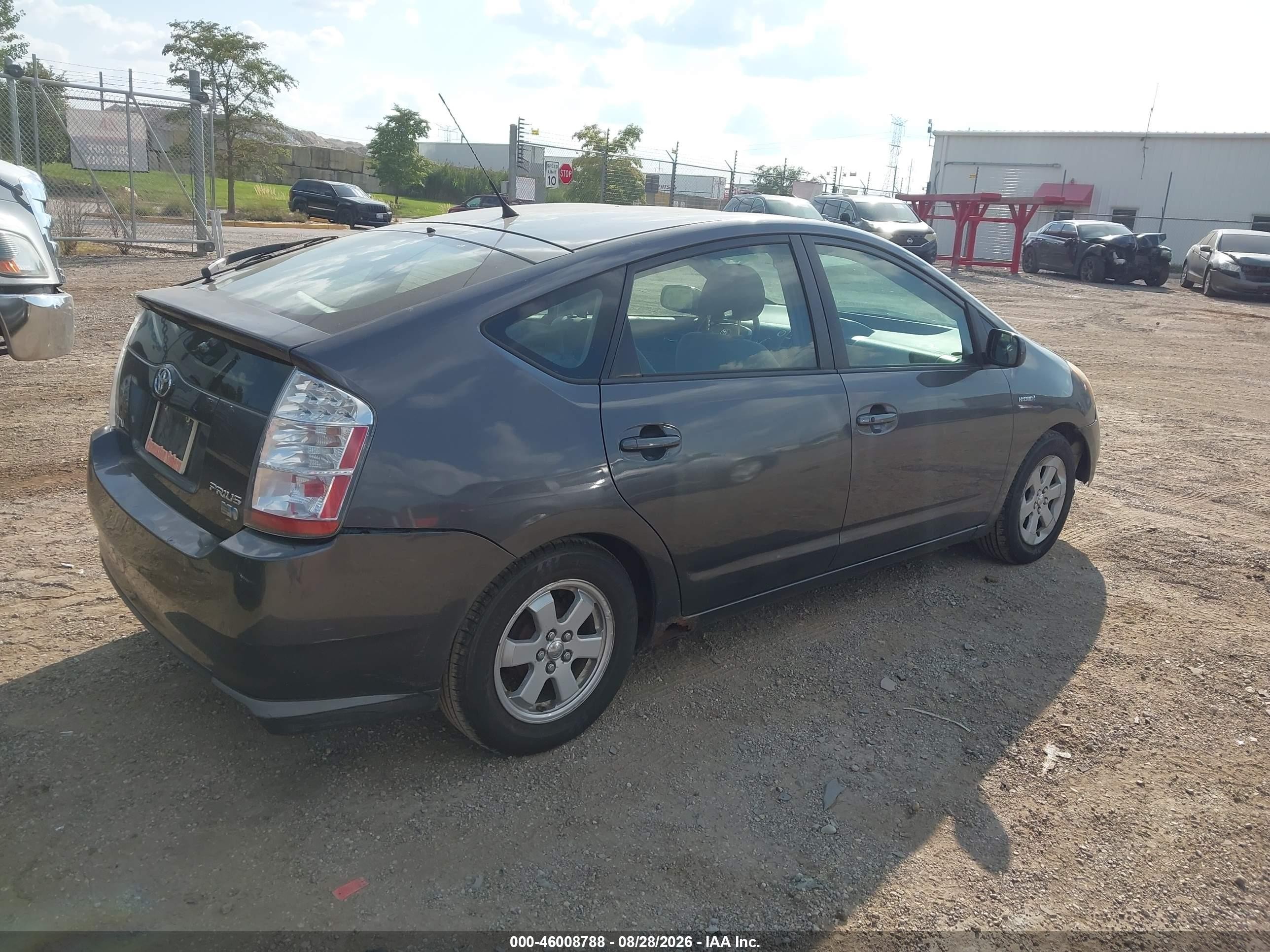 2007 Toyota Prius   Gray vin: JTDKB20UX73277538