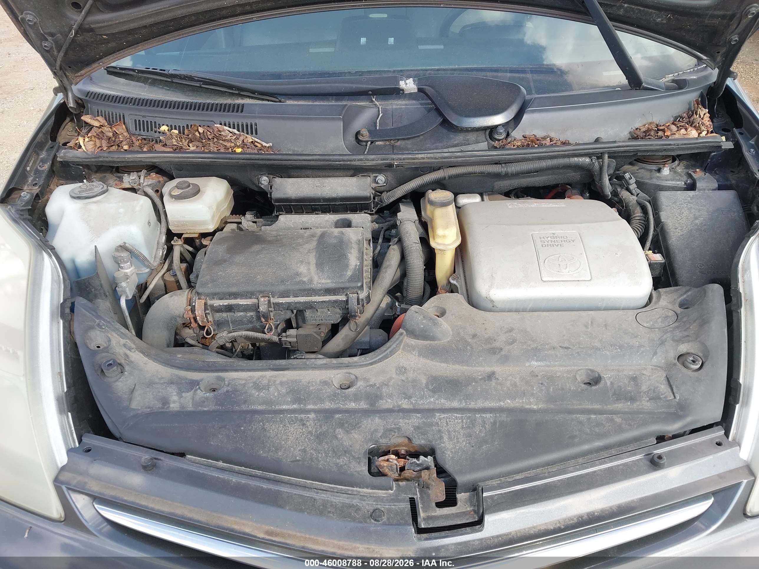 2007 Toyota Prius   Gray vin: JTDKB20UX73277538