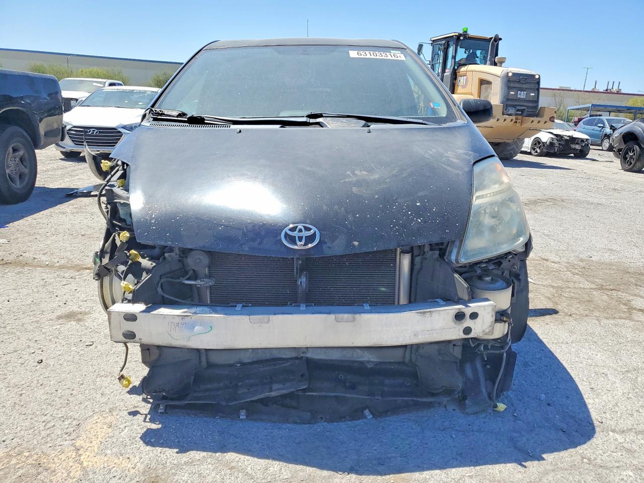2007 Toyota Prius Base Black vin: JTDKB20UX73292587