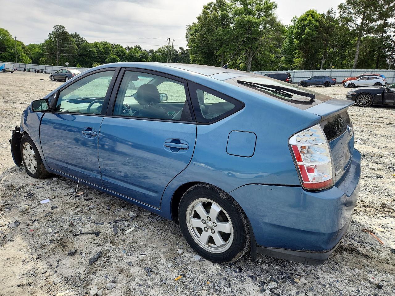 2007 Toyota Prius Base Blue vin: JTDKB20UX77545934