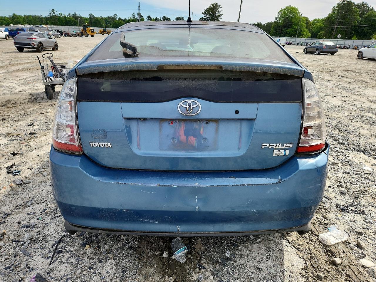 2007 Toyota Prius Base Blue vin: JTDKB20UX77545934