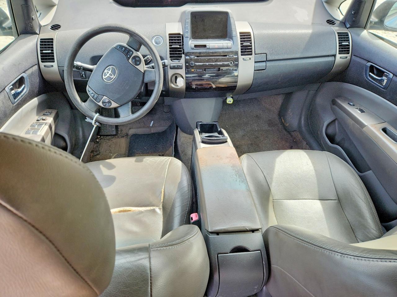 2007 Toyota Prius Base Blue vin: JTDKB20UX77545934