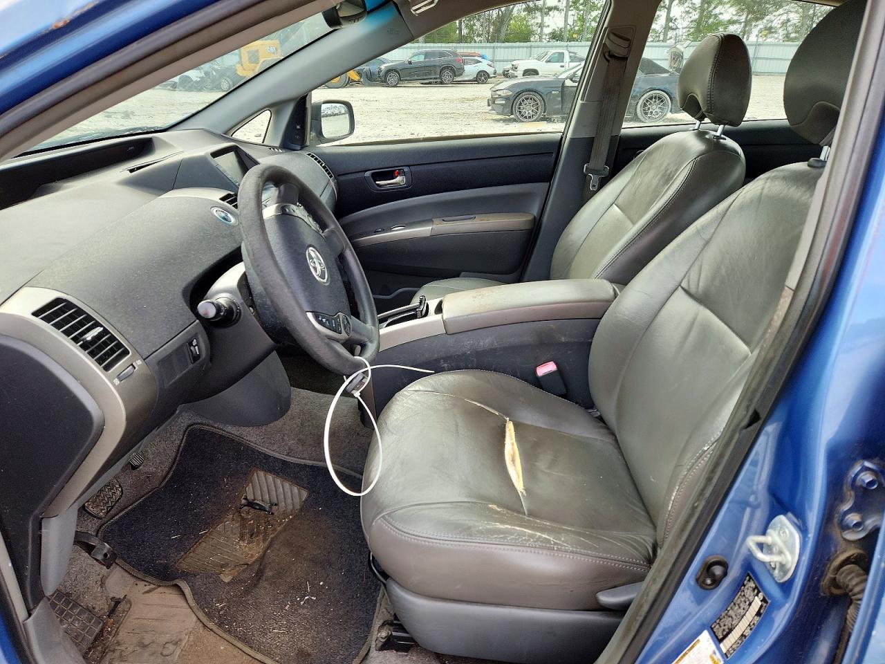 2007 Toyota Prius Base Blue vin: JTDKB20UX77545934