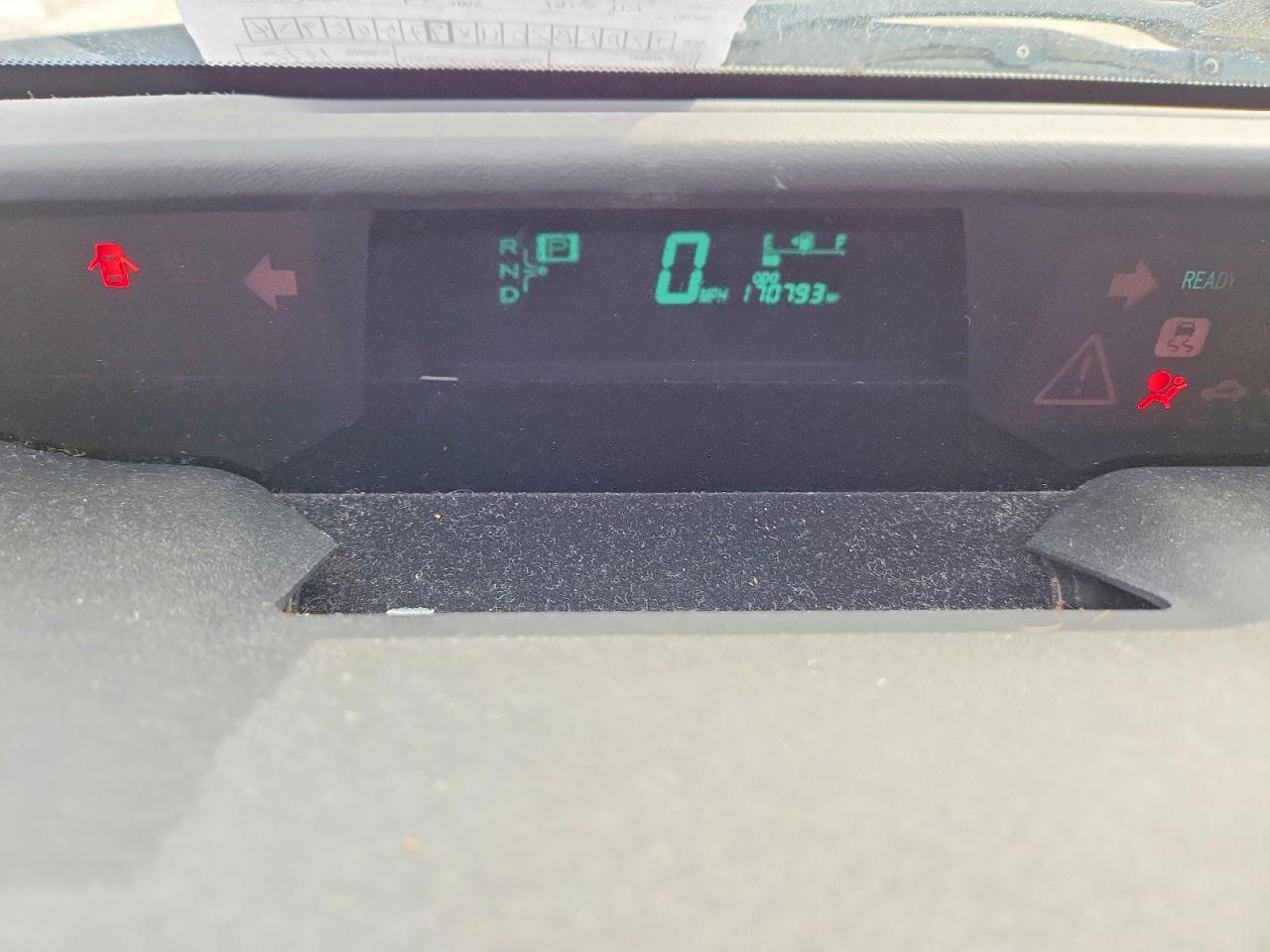 2007 Toyota Prius Base Blue vin: JTDKB20UX77545934