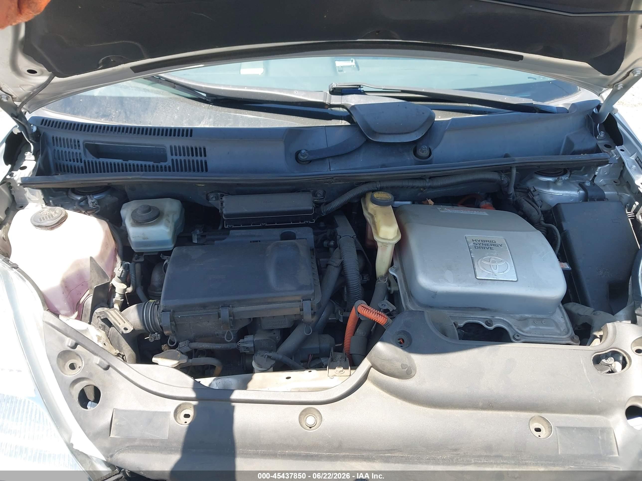 2007 Toyota Prius   Gray vin: JTDKB20UX77553032