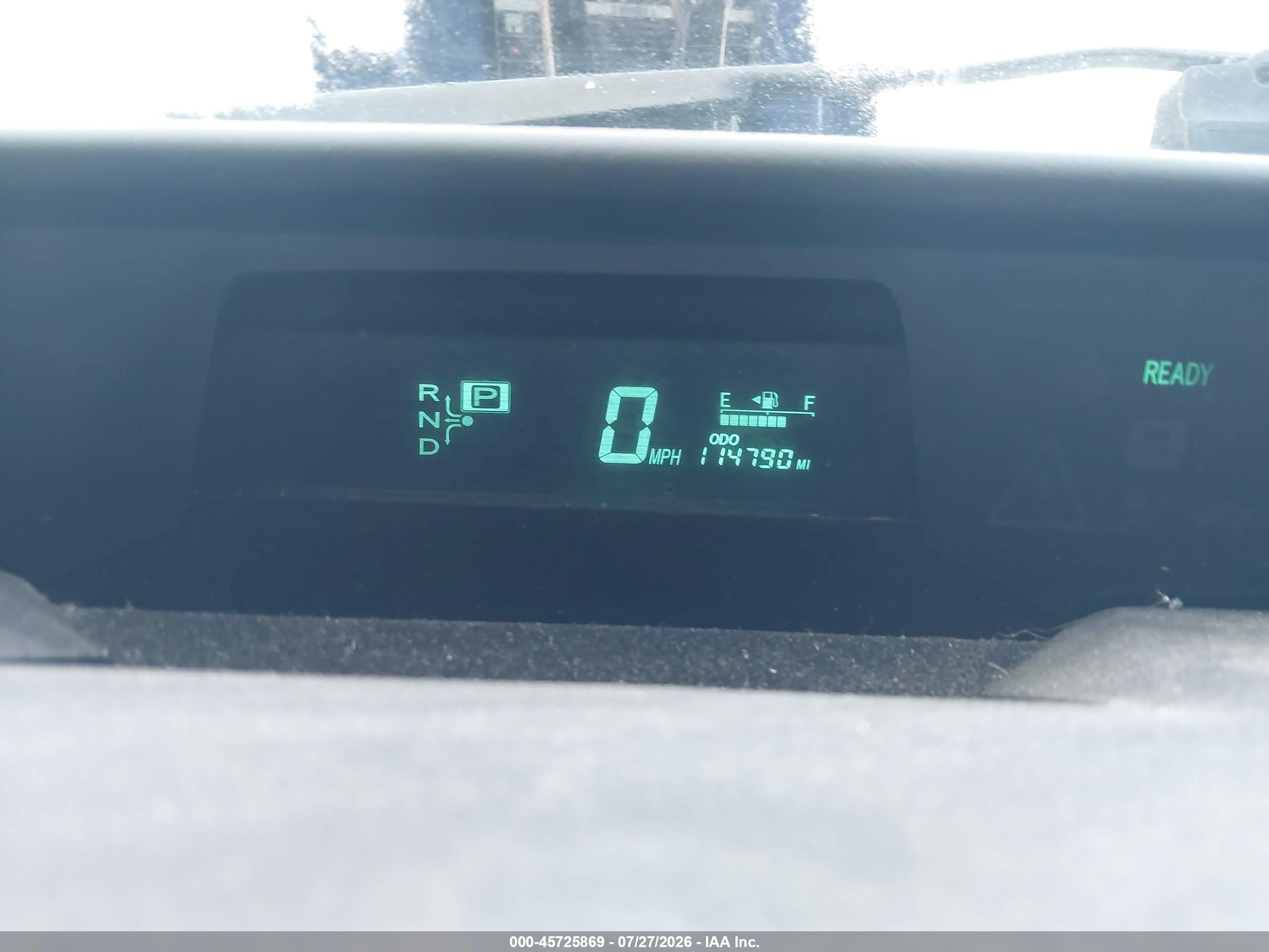 2007 Toyota Prius   Light Blue vin: JTDKB20UX77553970