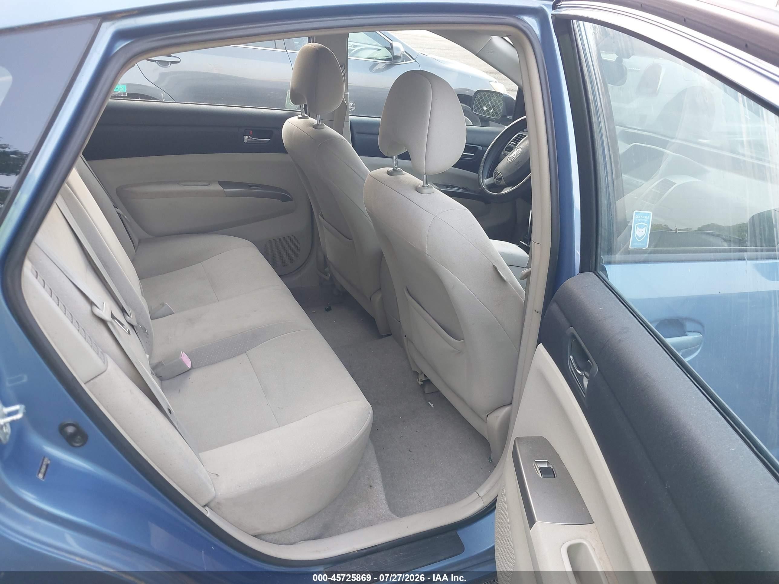 2007 Toyota Prius   Light Blue vin: JTDKB20UX77553970