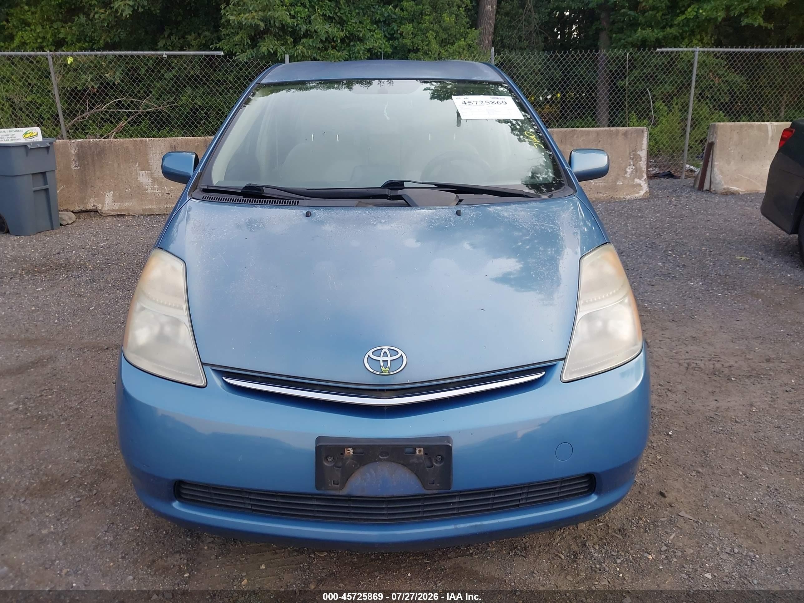 2007 Toyota Prius   Light Blue vin: JTDKB20UX77553970