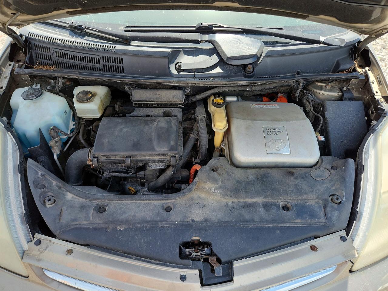 2007 Toyota Prius Base Tan vin: JTDKB20UX77571823