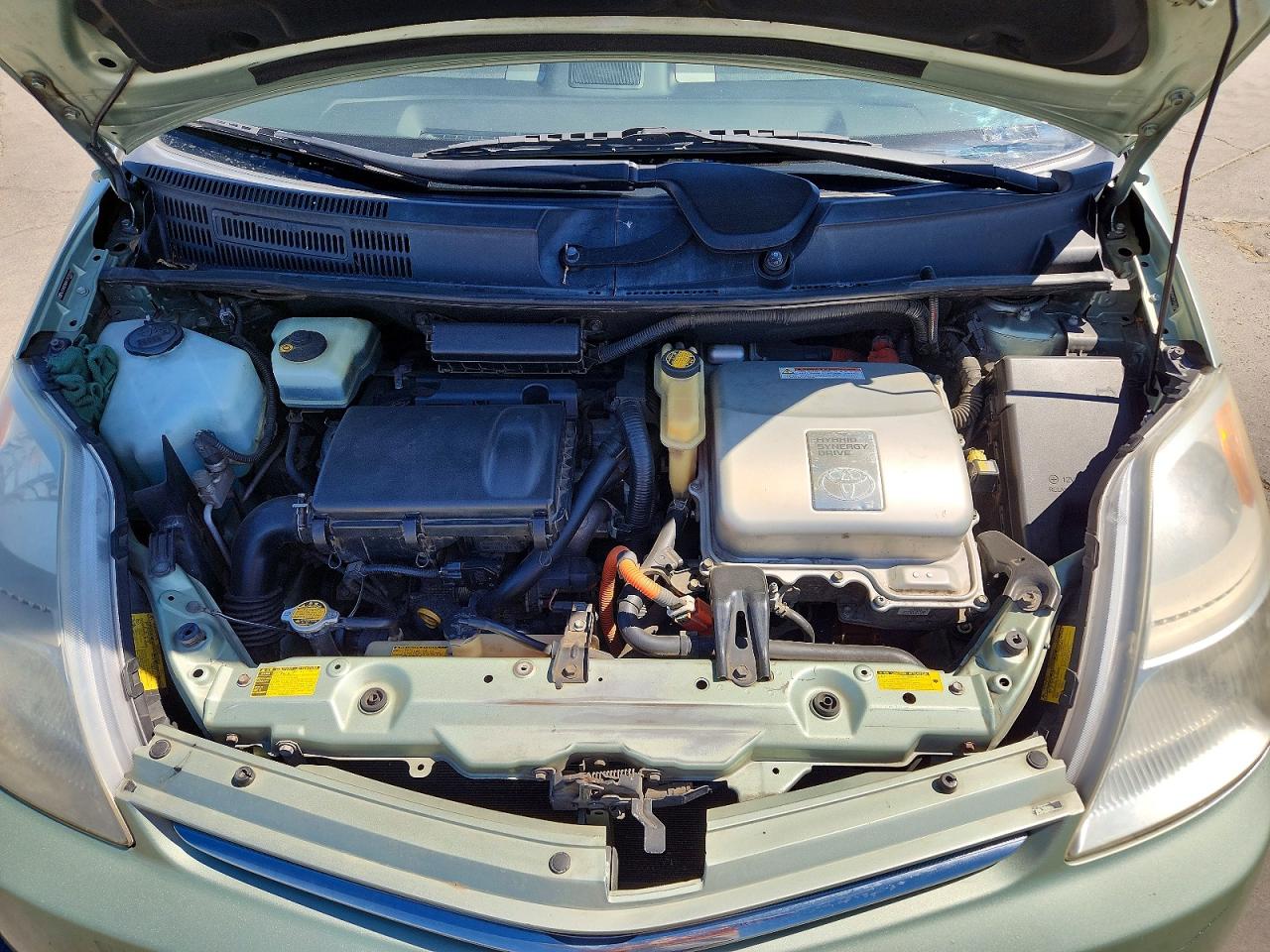 2007 Toyota Prius Base Green vin: JTDKB20UX77572079