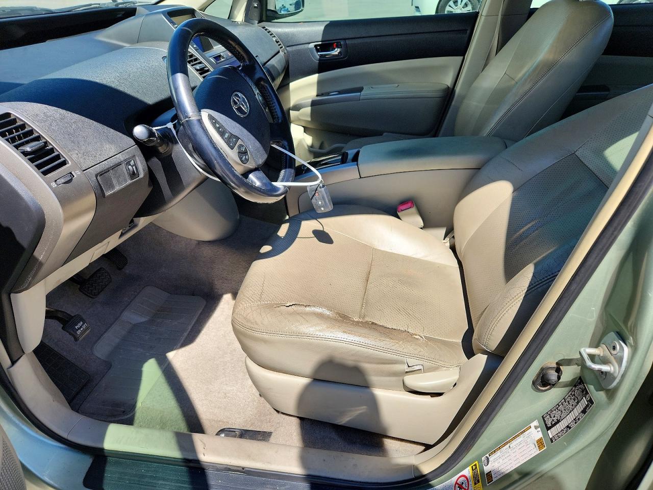 2007 Toyota Prius Base Green vin: JTDKB20UX77572079
