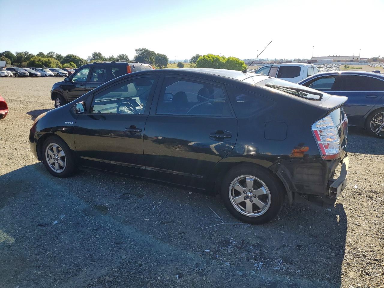 2007 Toyota Prius Base Черный vin: JTDKB20UX77573975