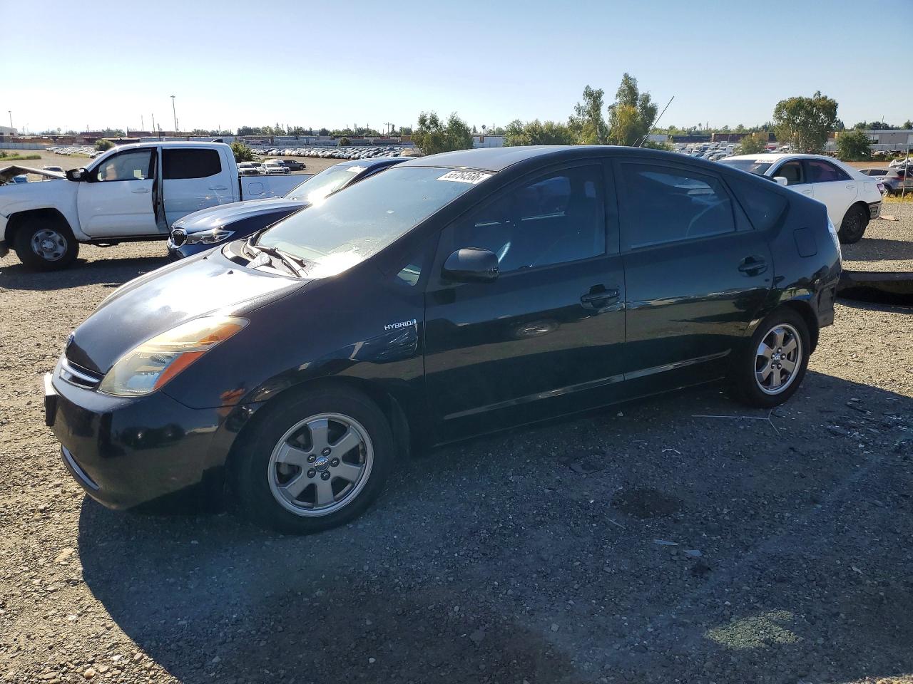 2007 Toyota Prius Base Черный vin: JTDKB20UX77573975