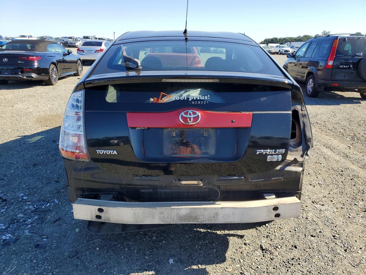 2007 Toyota Prius Base Черный vin: JTDKB20UX77573975