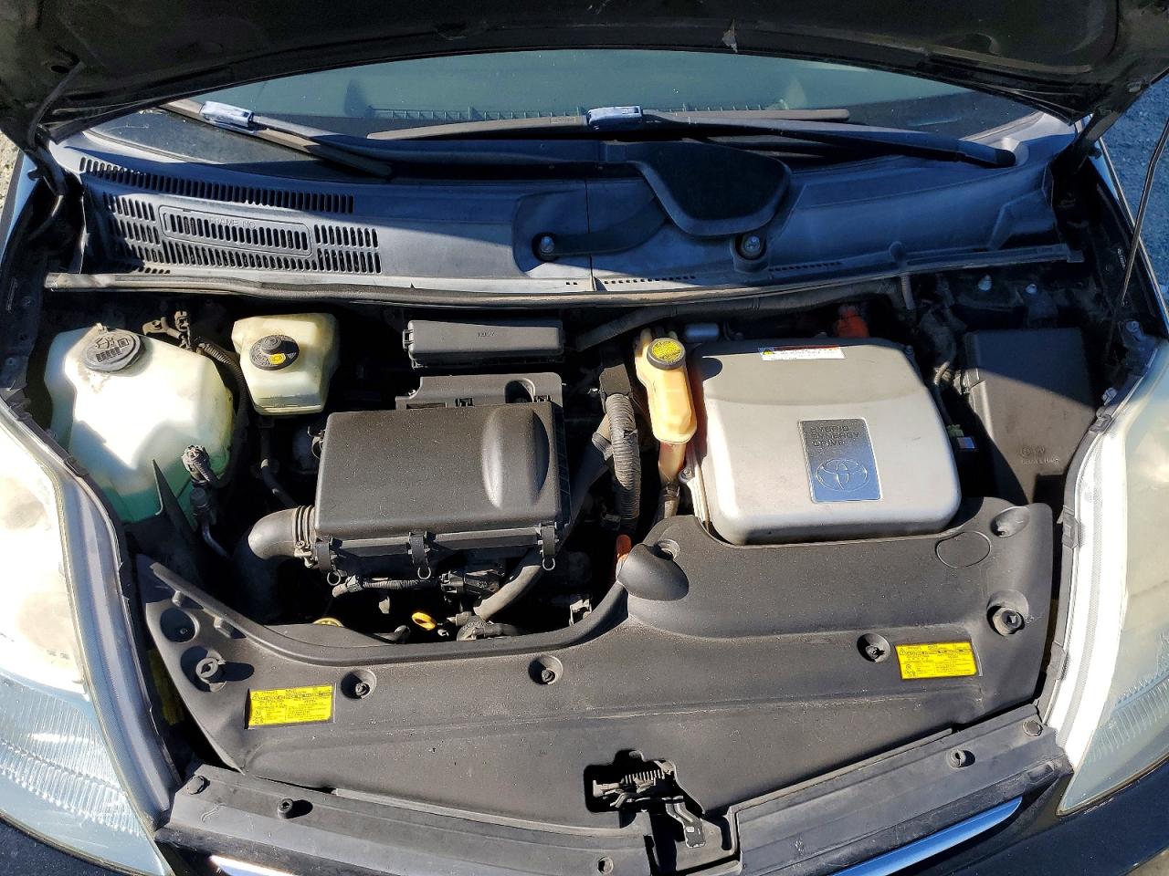 2007 Toyota Prius Base Черный vin: JTDKB20UX77573975