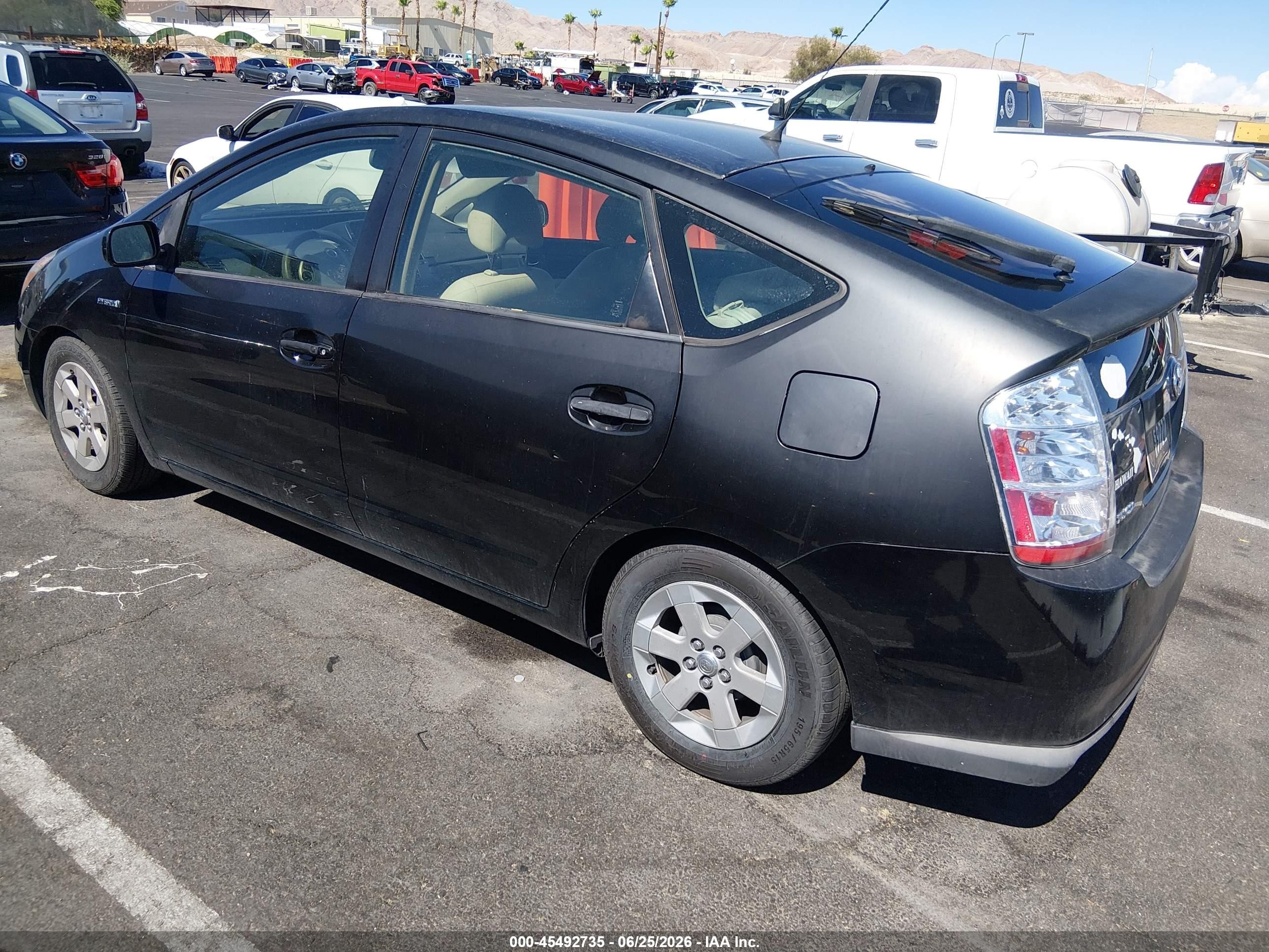 2007 Toyota Prius   Black vin: JTDKB20UX77574124