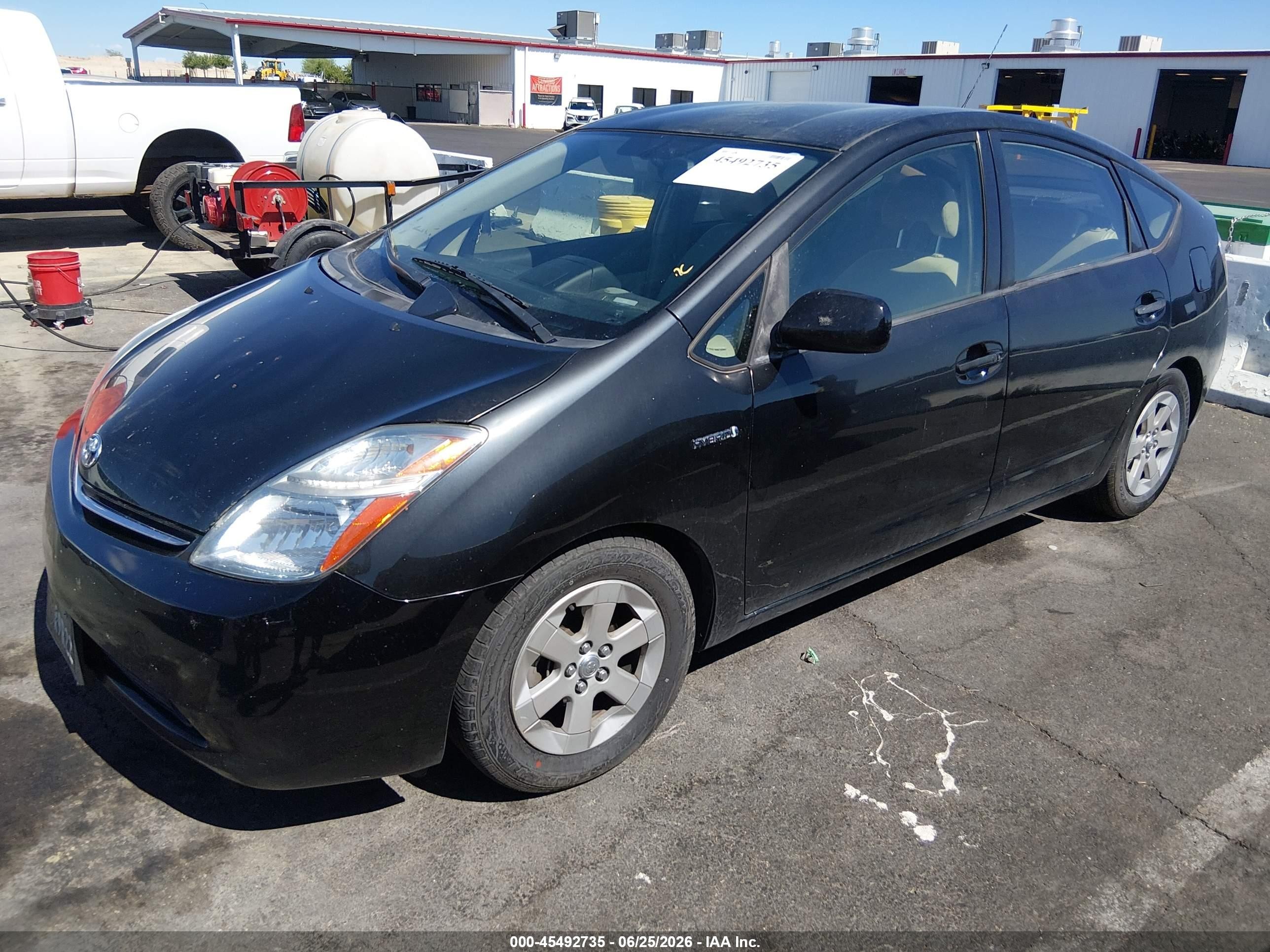 2007 Toyota Prius   Black vin: JTDKB20UX77574124