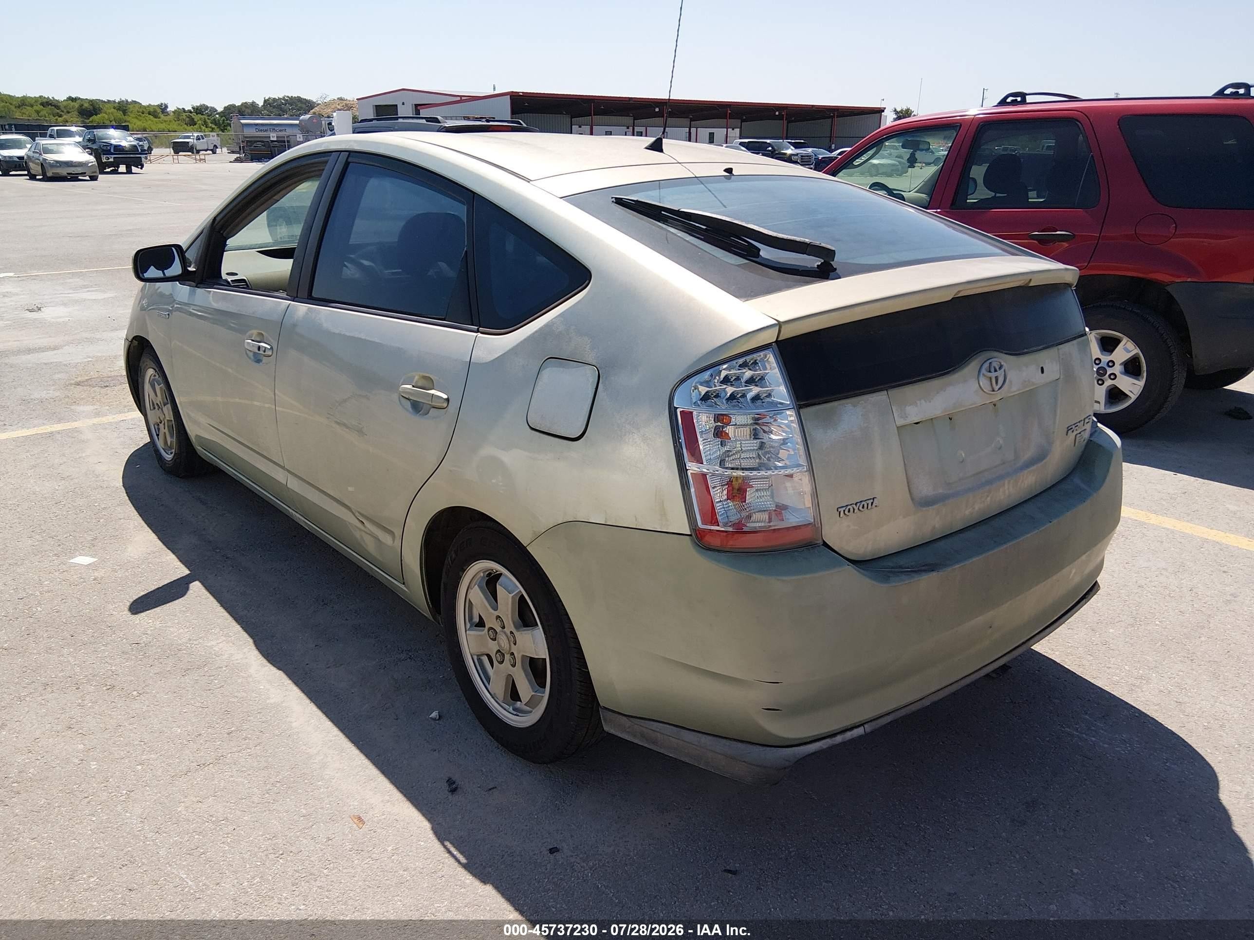 2007 Toyota Prius   Gray vin: JTDKB20UX77580375