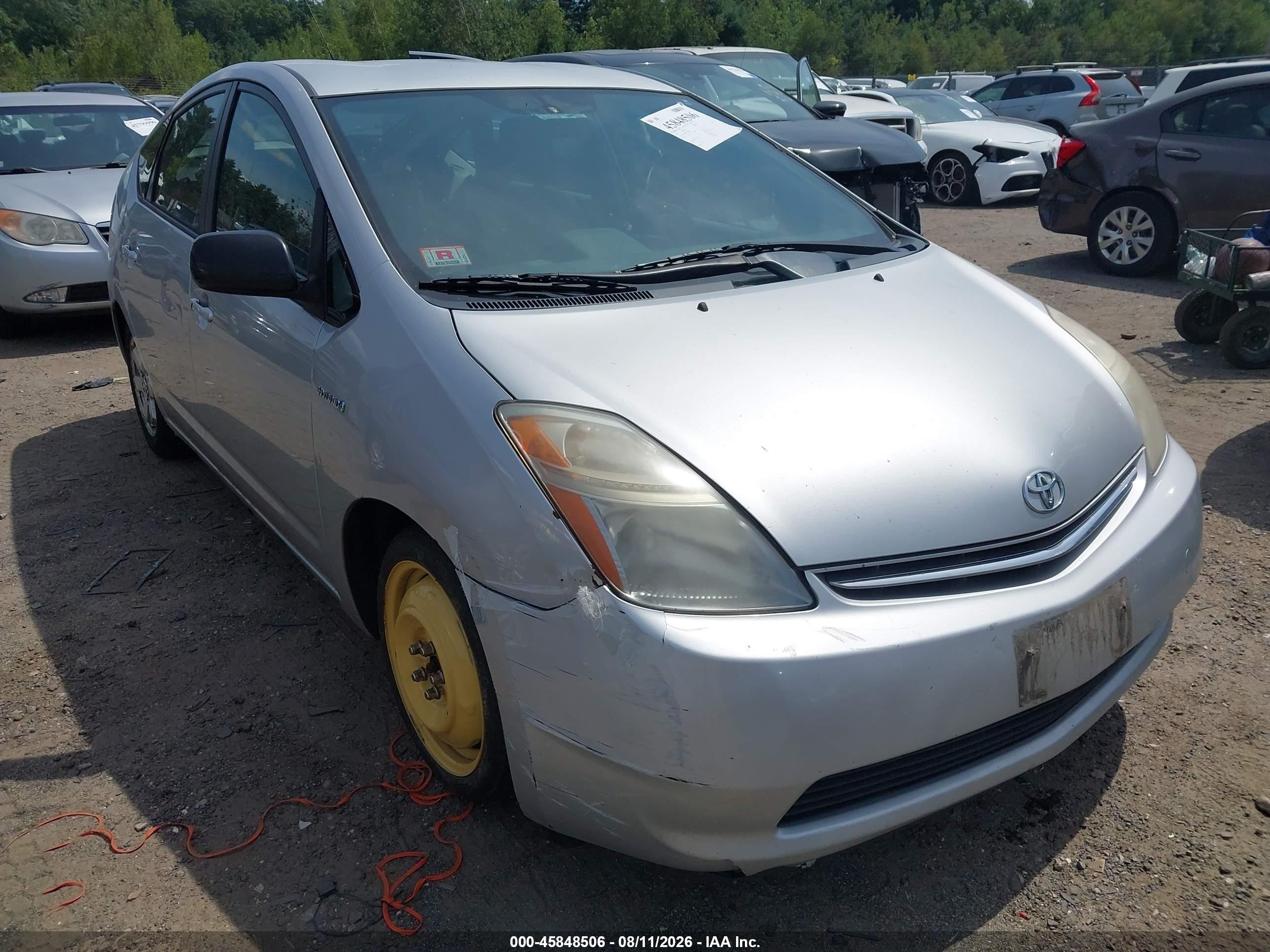2007 Toyota Prius   Silver vin: JTDKB20UX77581087