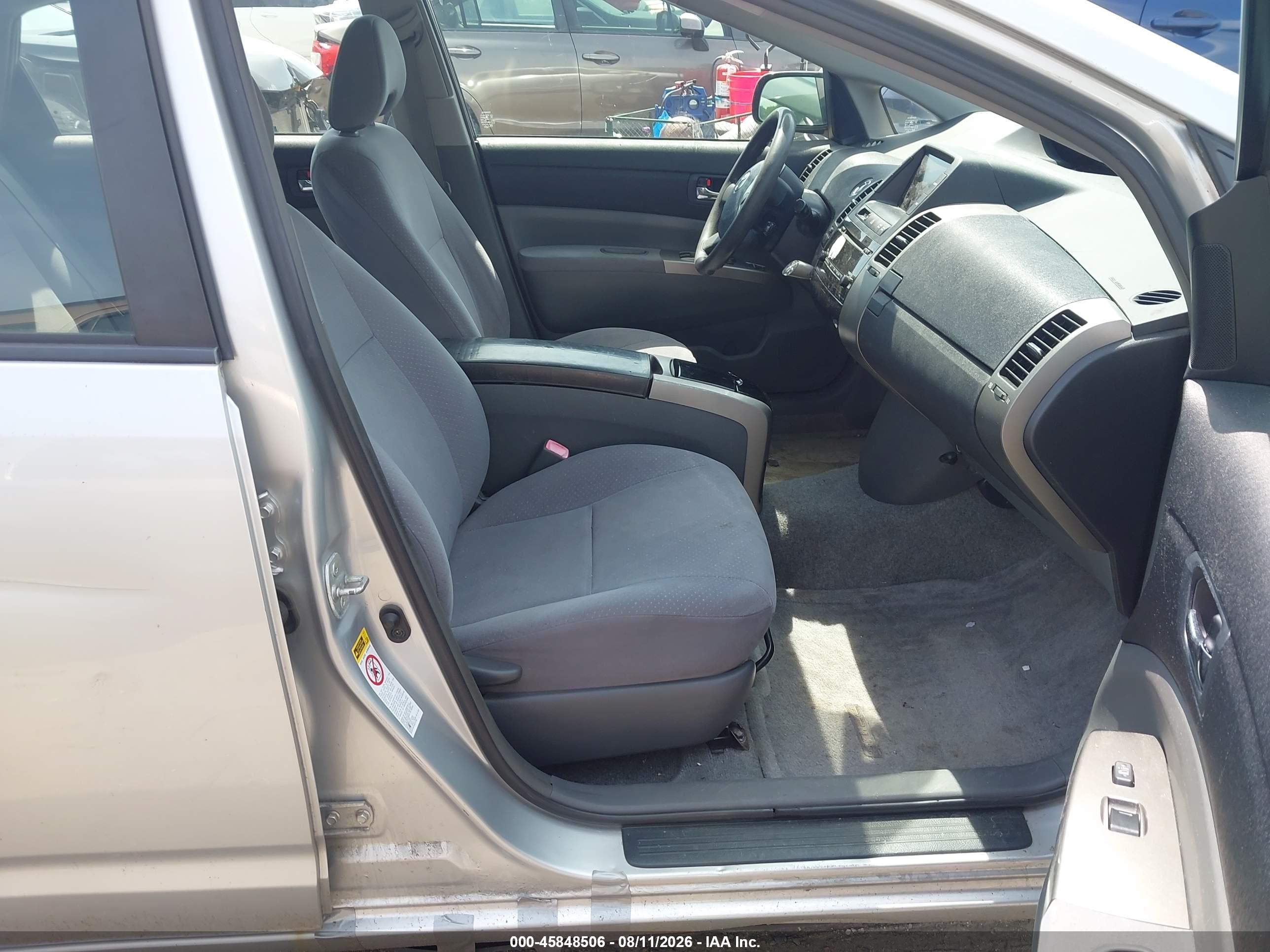 2007 Toyota Prius   Silver vin: JTDKB20UX77581087
