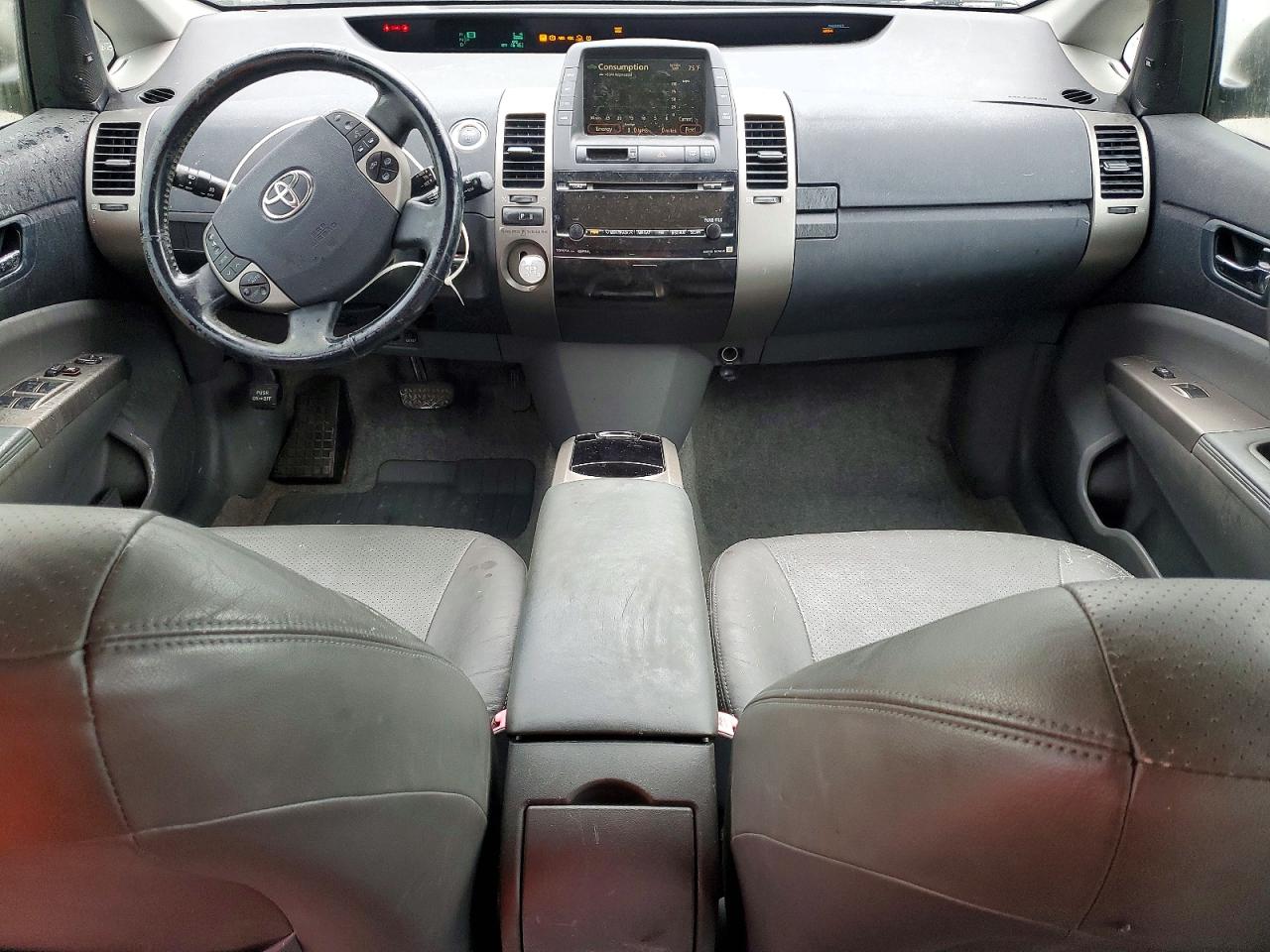 2007 Toyota Prius Base Green vin: JTDKB20UX77601886
