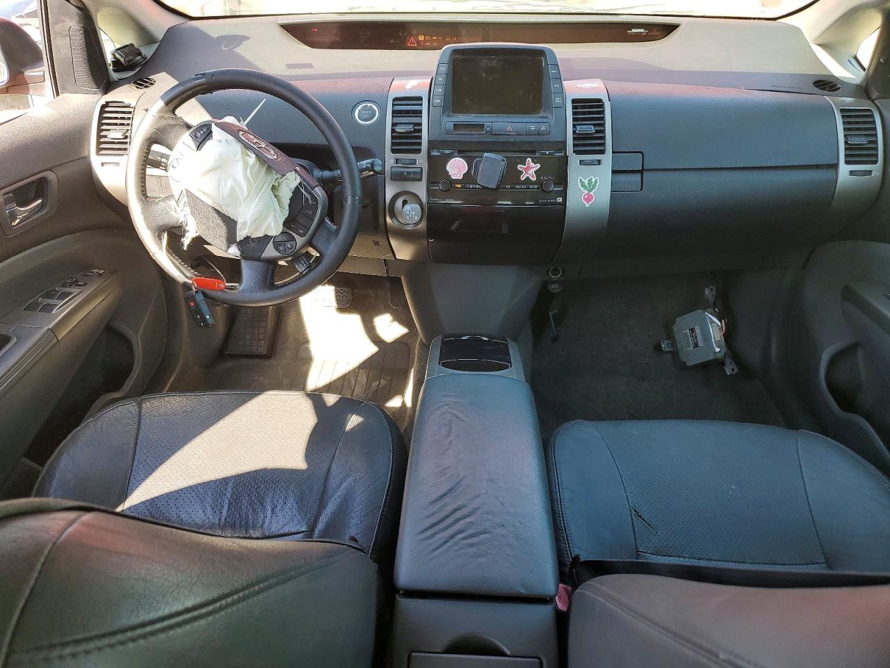 2007 Toyota Prius Base Red vin: JTDKB20UX77615903