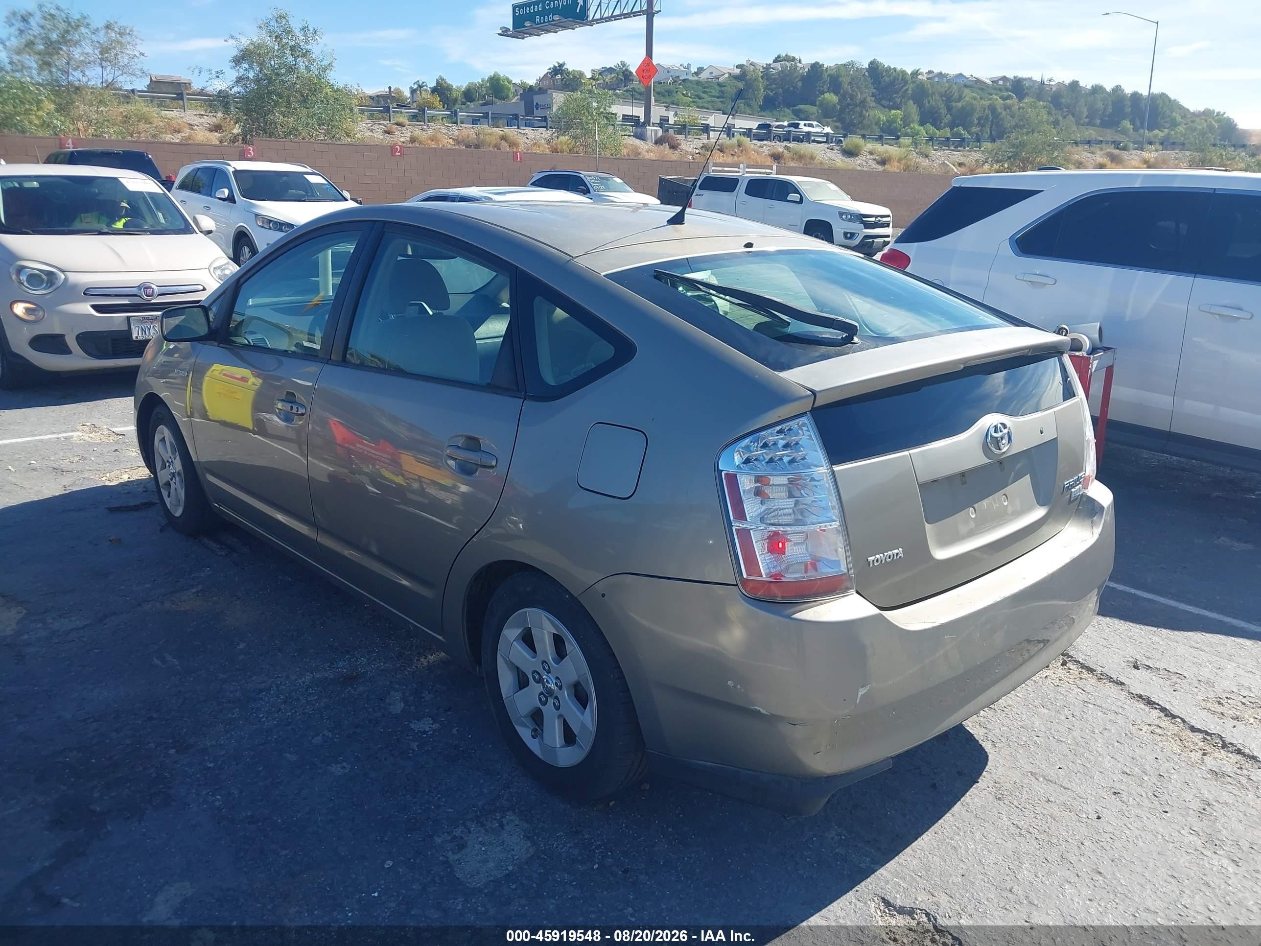 2007 Toyota Prius   Tan vin: JTDKB20UX77632782