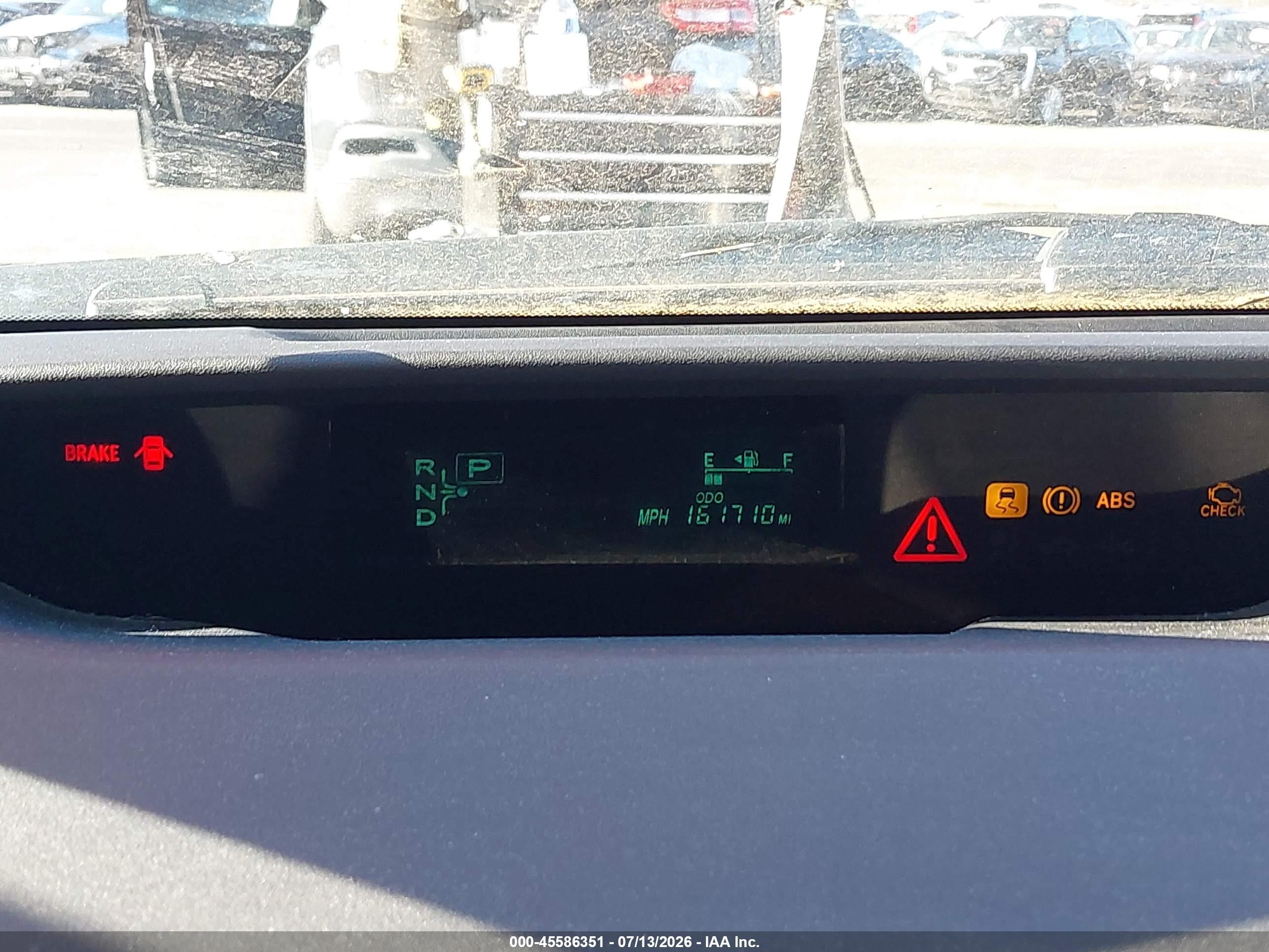 2007 Toyota Prius   Красный vin: JTDKB20UX77634595