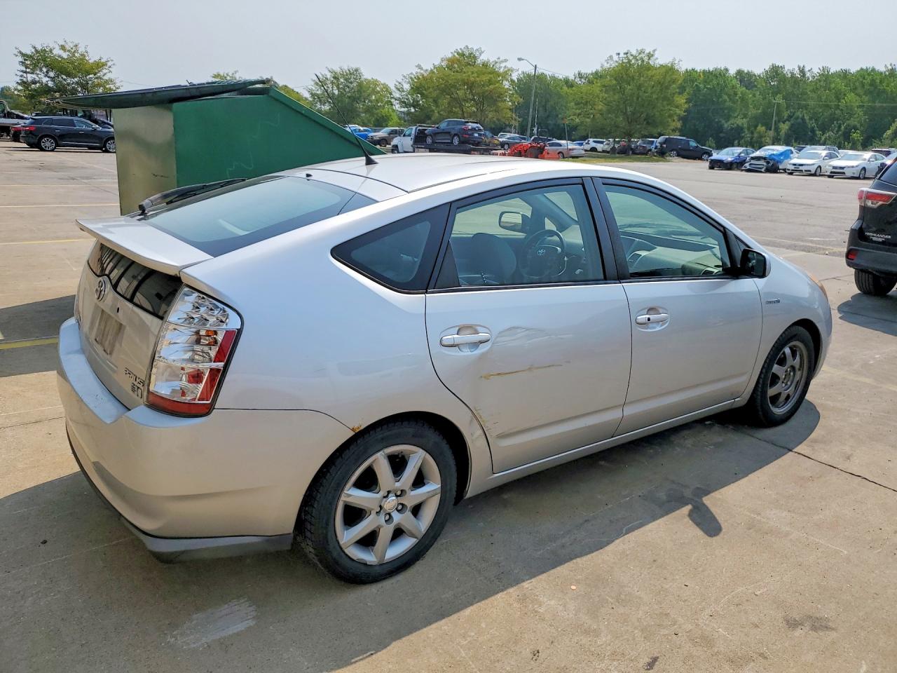 2007 Toyota Prius Touring Silver vin: JTDKB20UX77661005