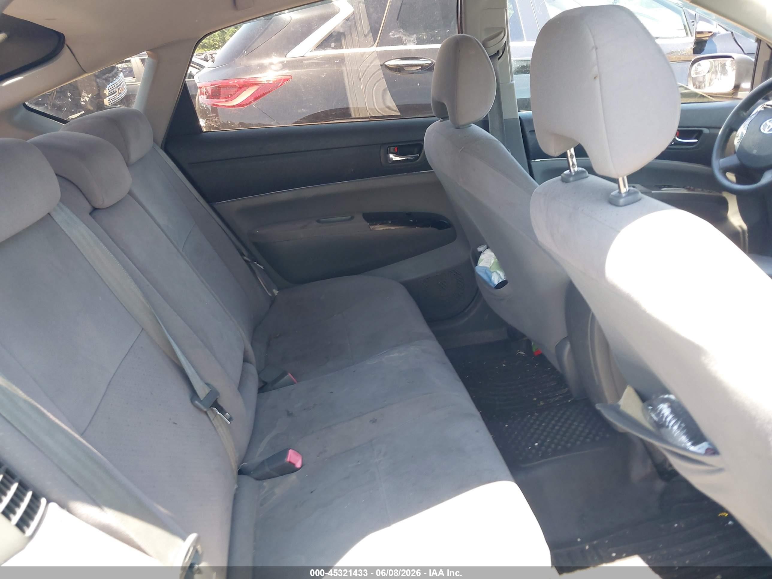 2007 Toyota Prius Black vin: JTDKB20UX77666852