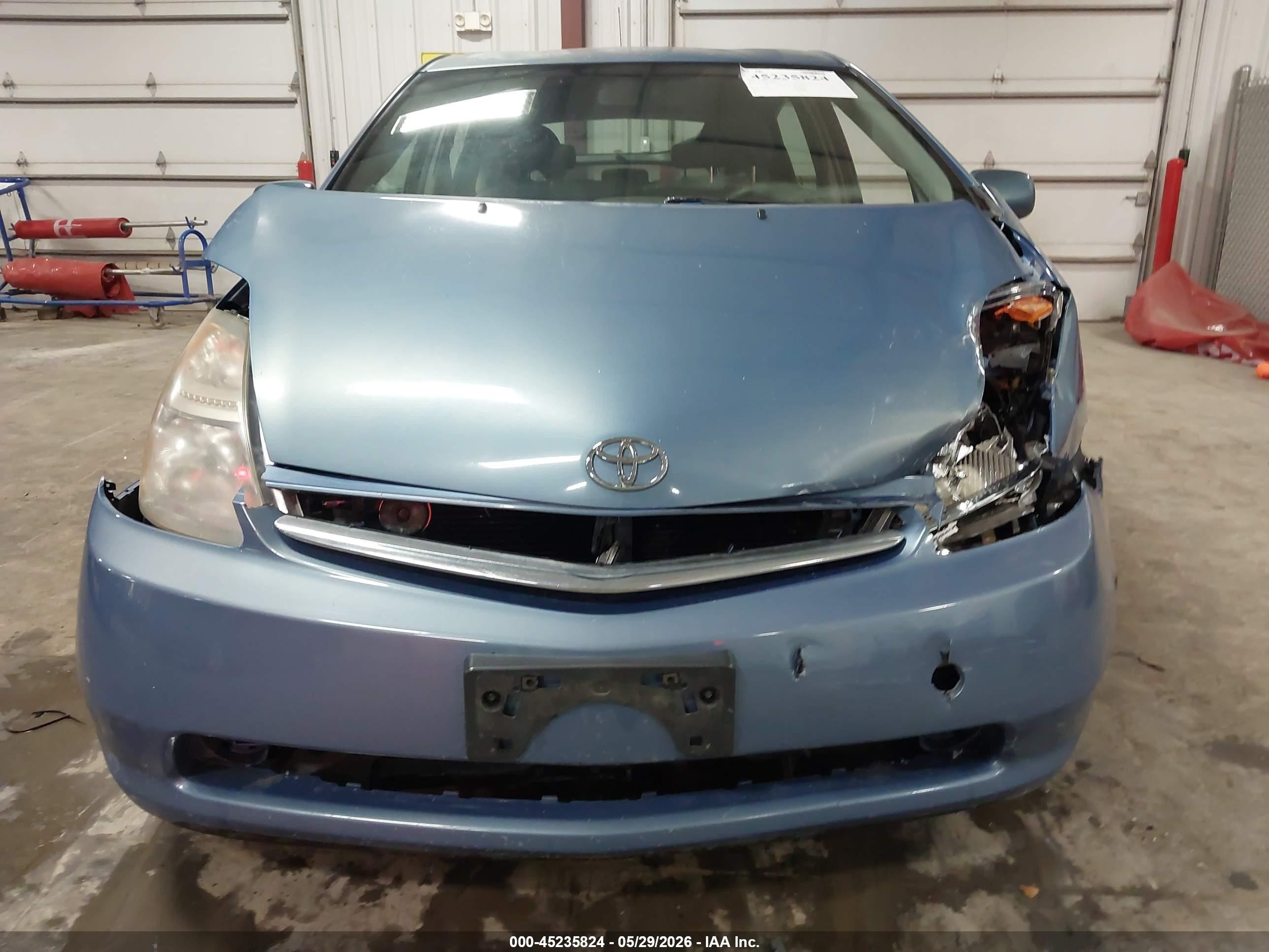 2007 Toyota Prius Blue vin: JTDKB20UX77678063