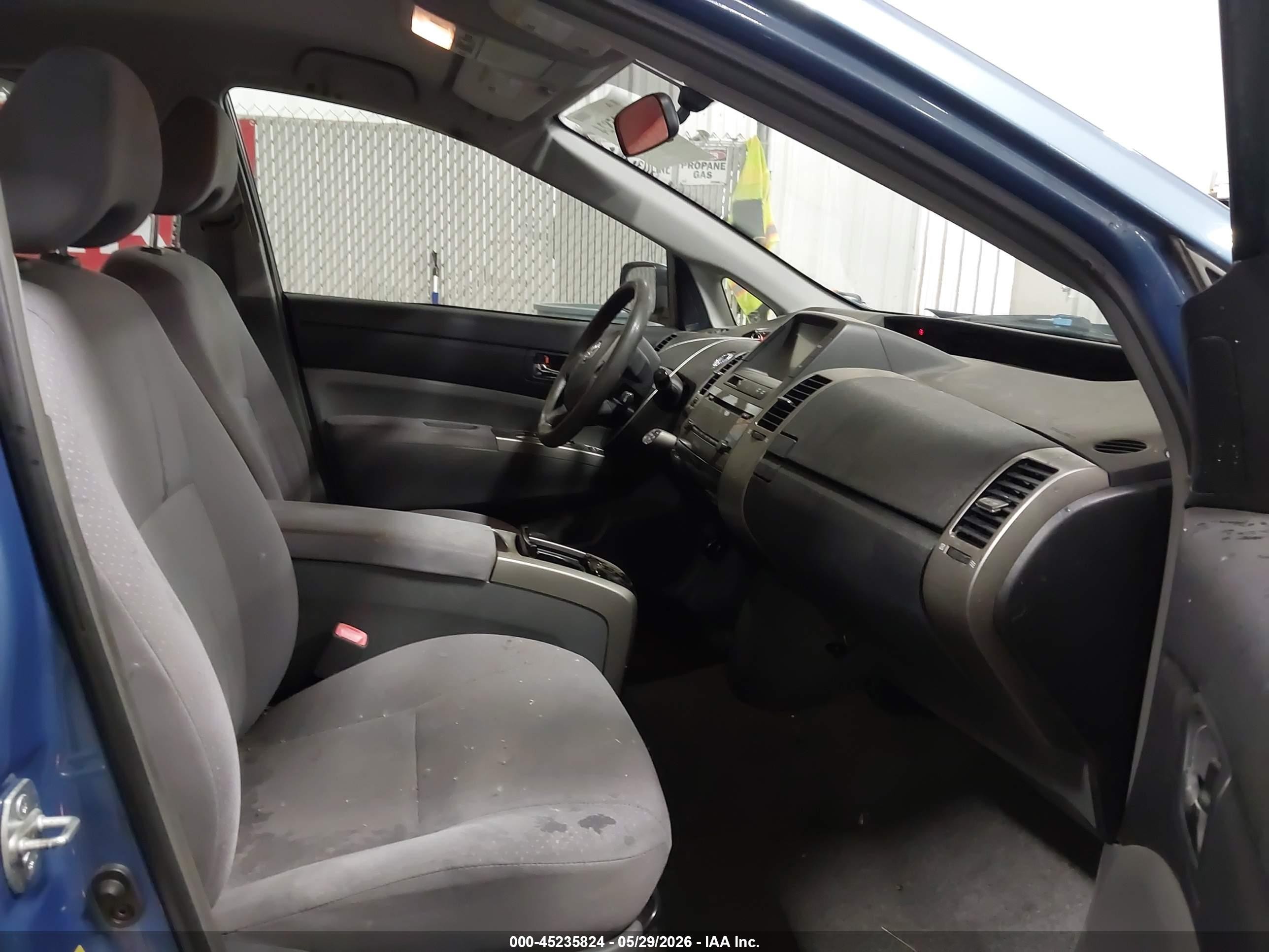 2007 Toyota Prius Blue vin: JTDKB20UX77678063
