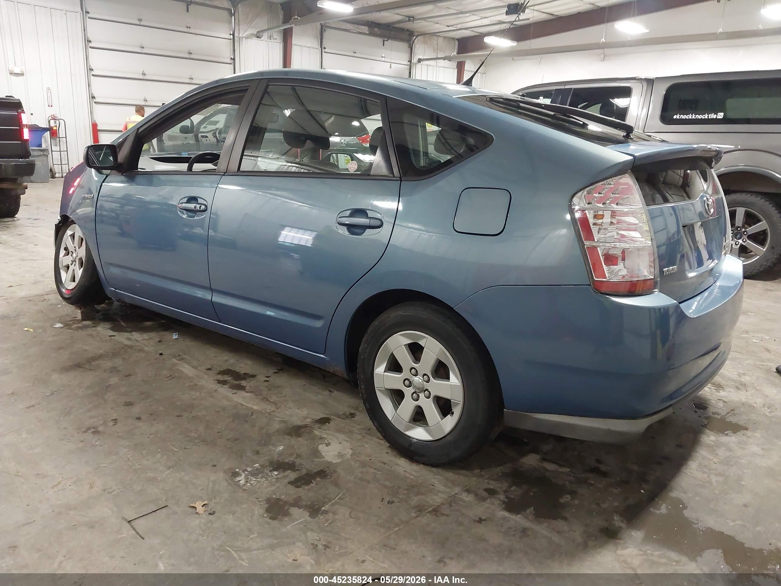 2007 Toyota Prius Blue vin: JTDKB20UX77678063