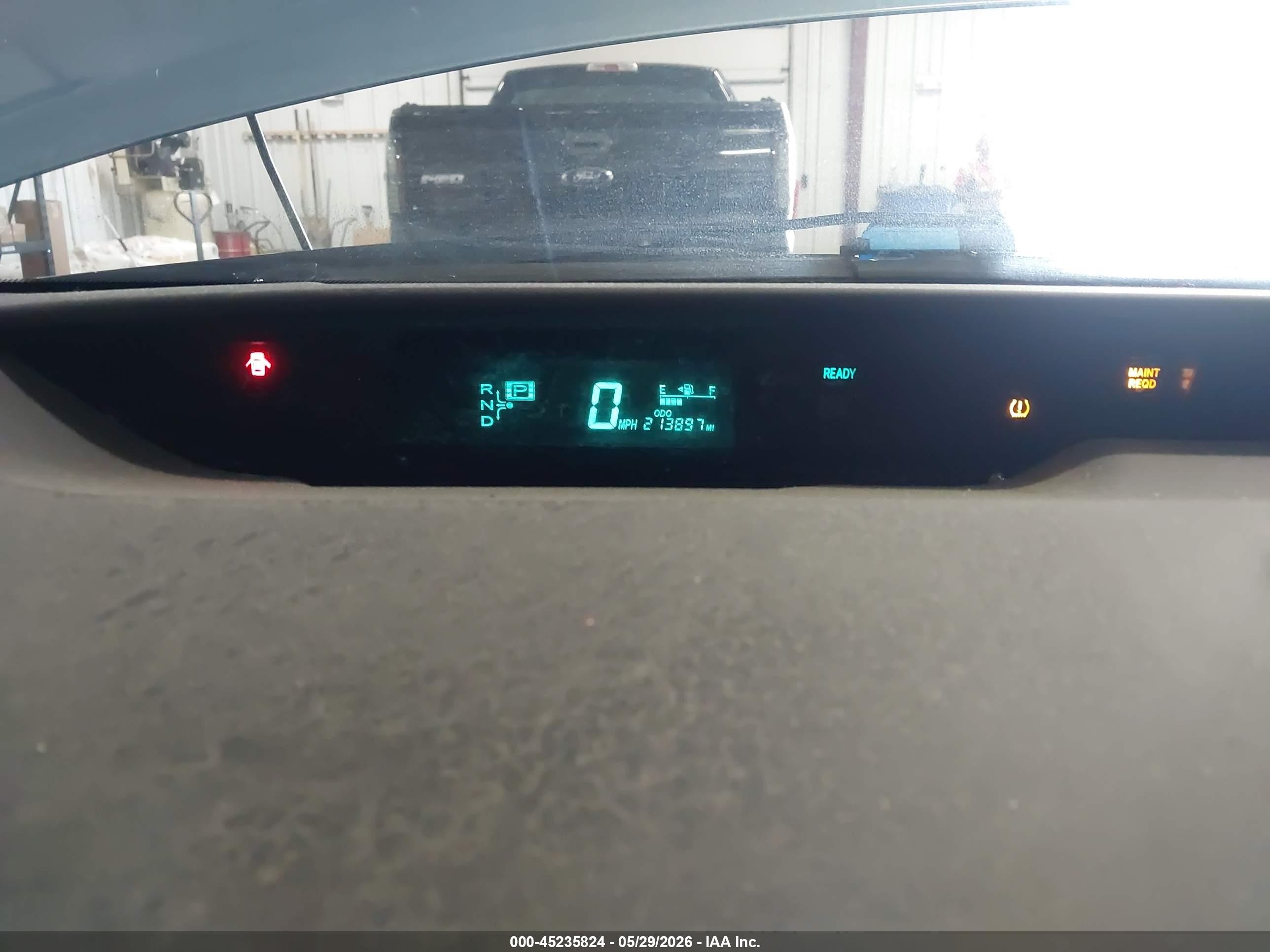 2007 Toyota Prius Blue vin: JTDKB20UX77678063