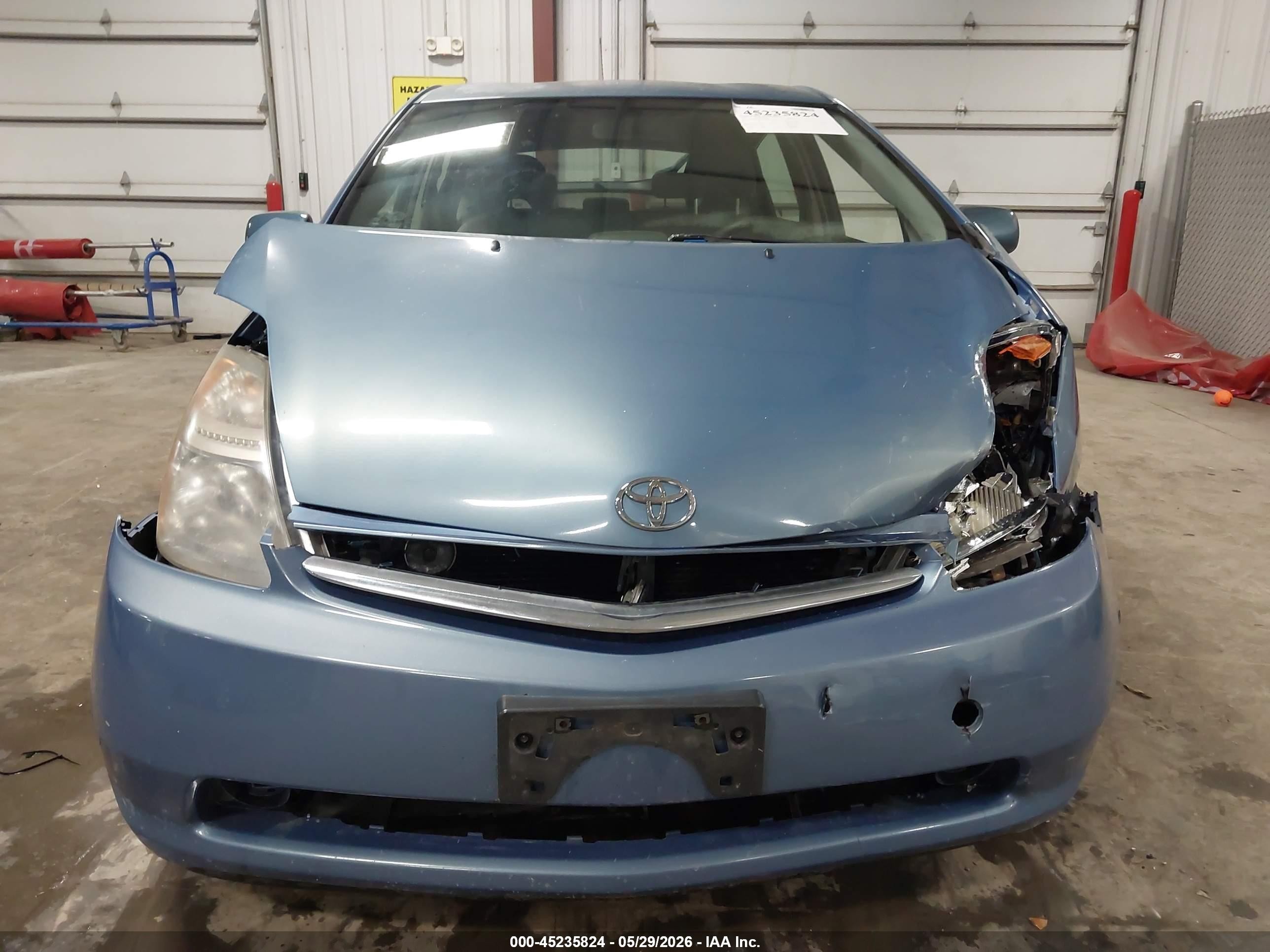 2007 Toyota Prius Blue vin: JTDKB20UX77678063