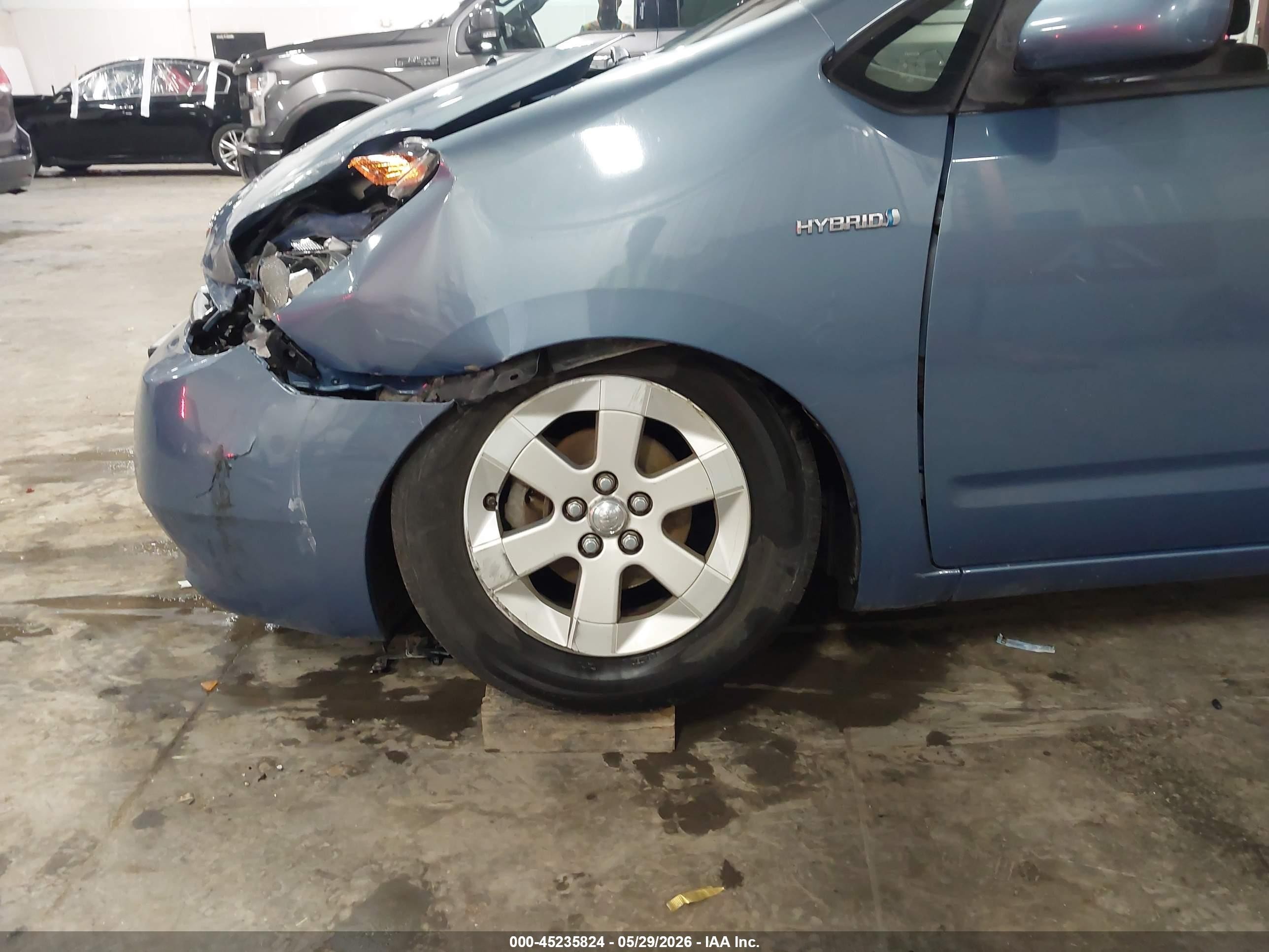 2007 Toyota Prius Blue vin: JTDKB20UX77678063