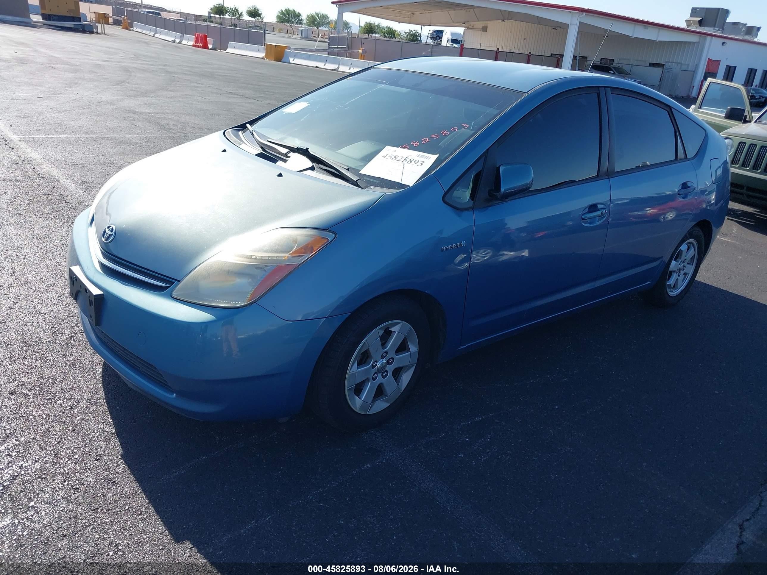 2007 Toyota Prius   Light Blue vin: JTDKB20UX77678337