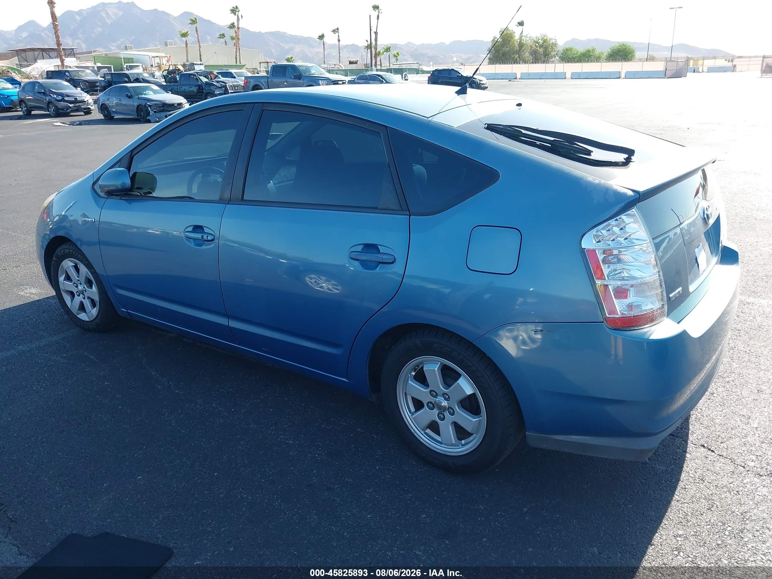 2007 Toyota Prius   Light Blue vin: JTDKB20UX77678337