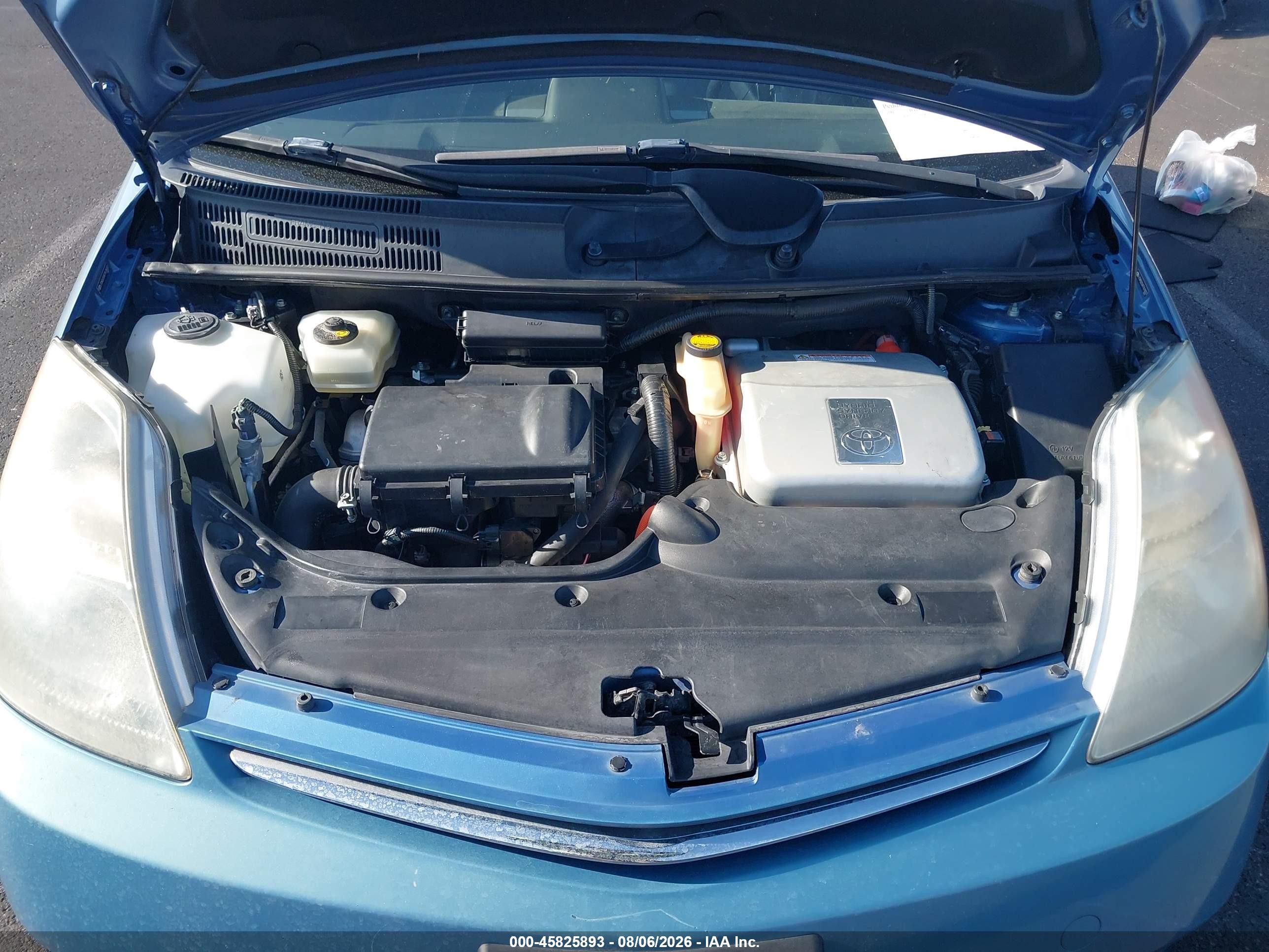 2007 Toyota Prius   Light Blue vin: JTDKB20UX77678337