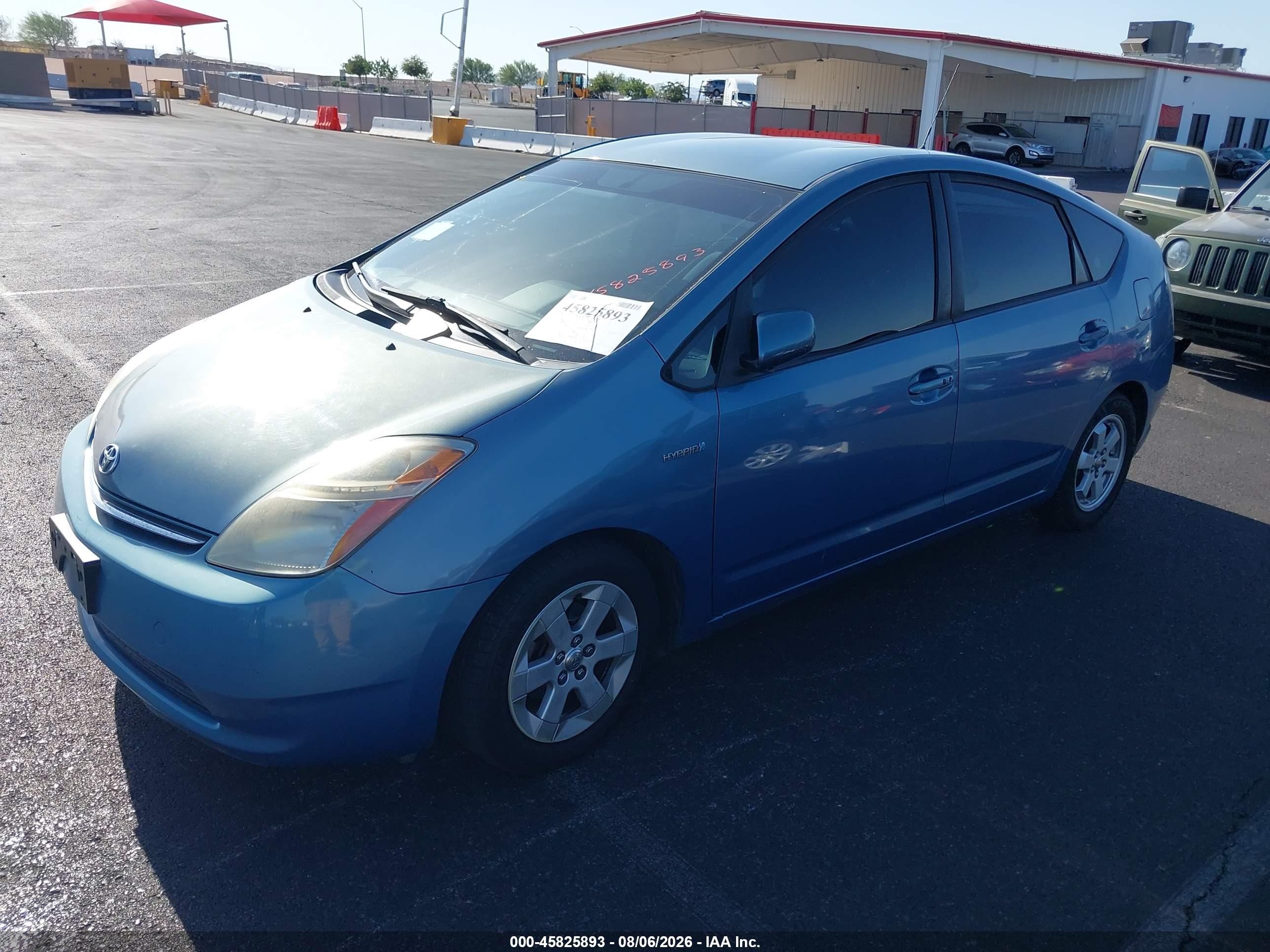 2007 Toyota Prius   Light Blue vin: JTDKB20UX77678337