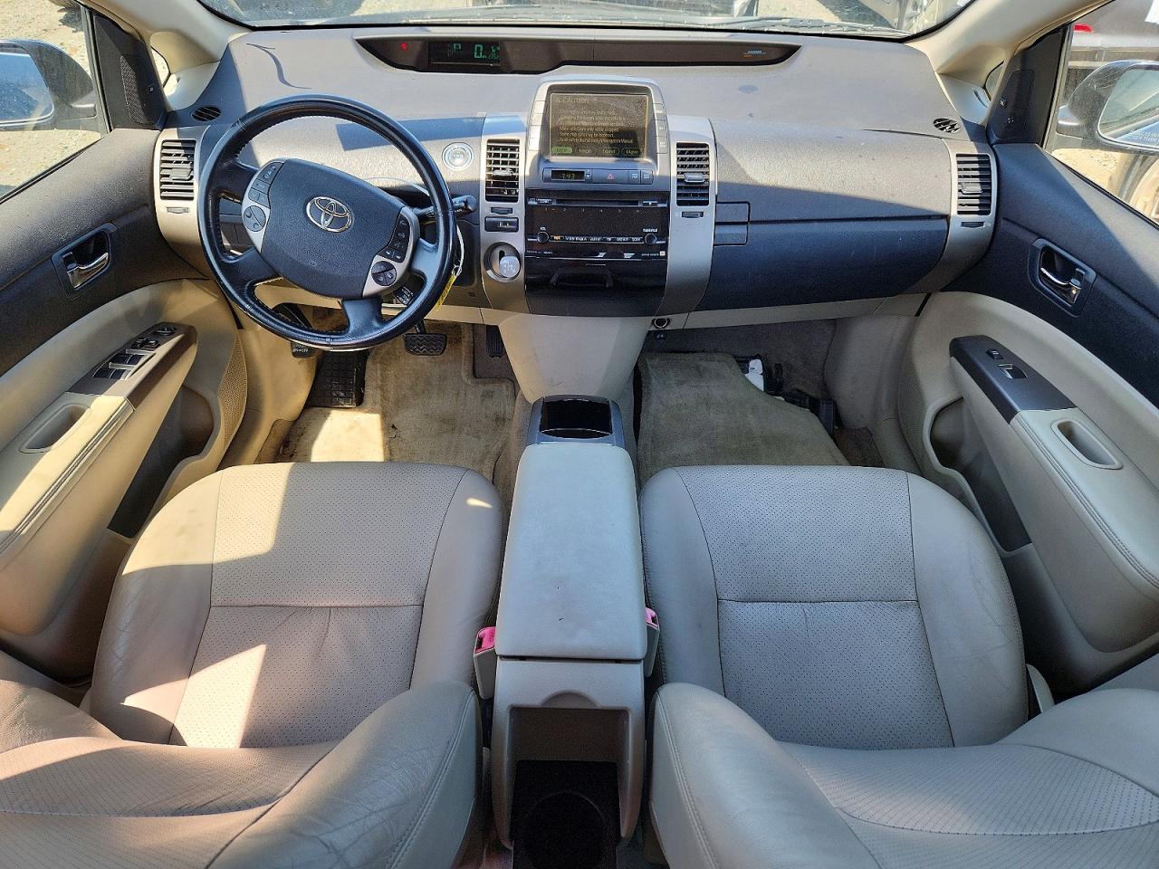 2007 Toyota Prius Base Blue vin: JTDKB20UX77685479