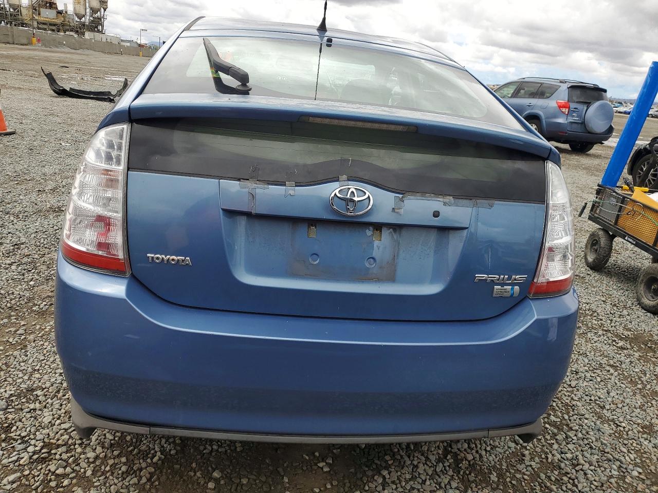 2007 Toyota Prius Base Blue vin: JTDKB20UX77685479