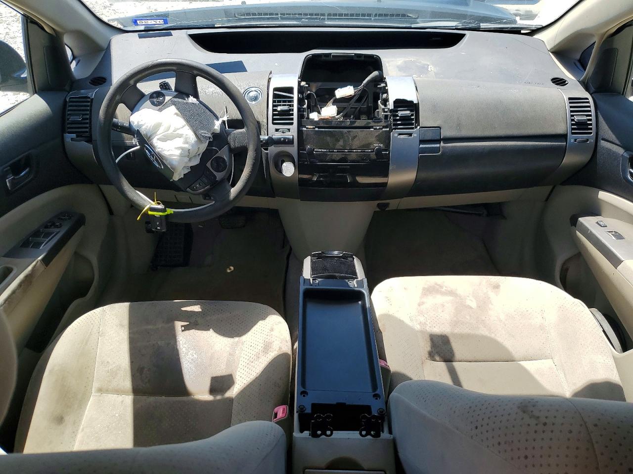 2007 Toyota Prius Base Black vin: JTDKB20UX77688978