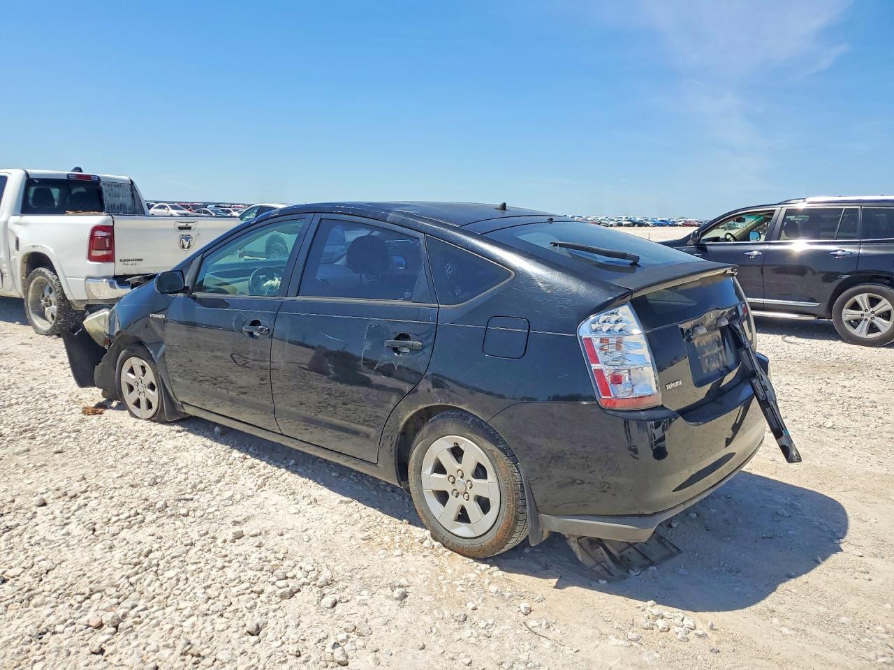 2007 Toyota Prius Base Black vin: JTDKB20UX77688978