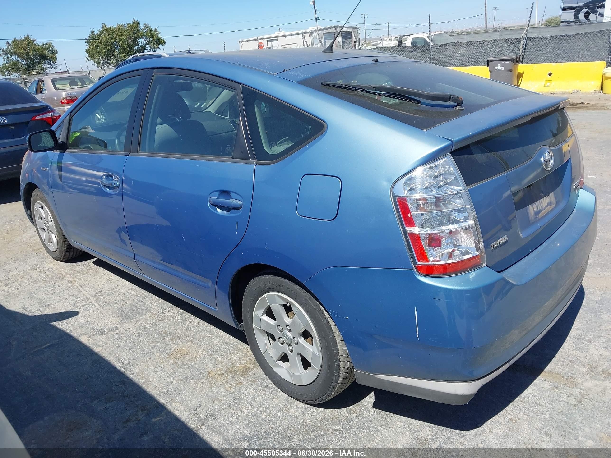 2007 Toyota Prius   Синий vin: JTDKB20UX77689001