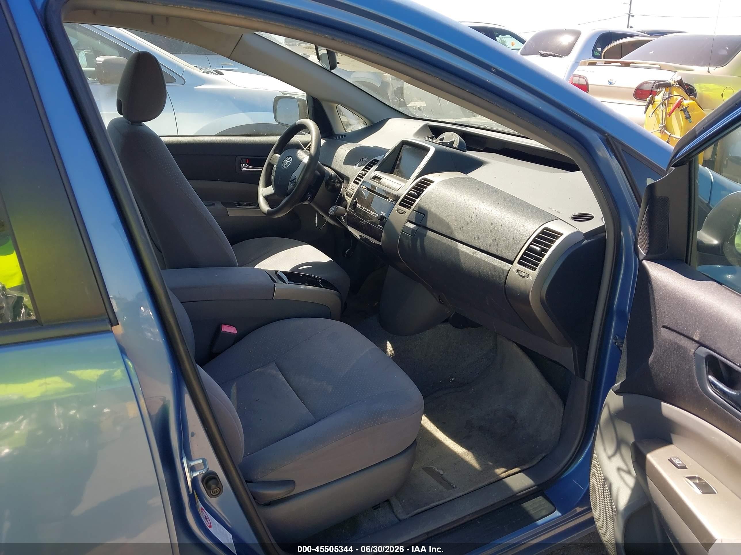 2007 Toyota Prius   Синий vin: JTDKB20UX77689001