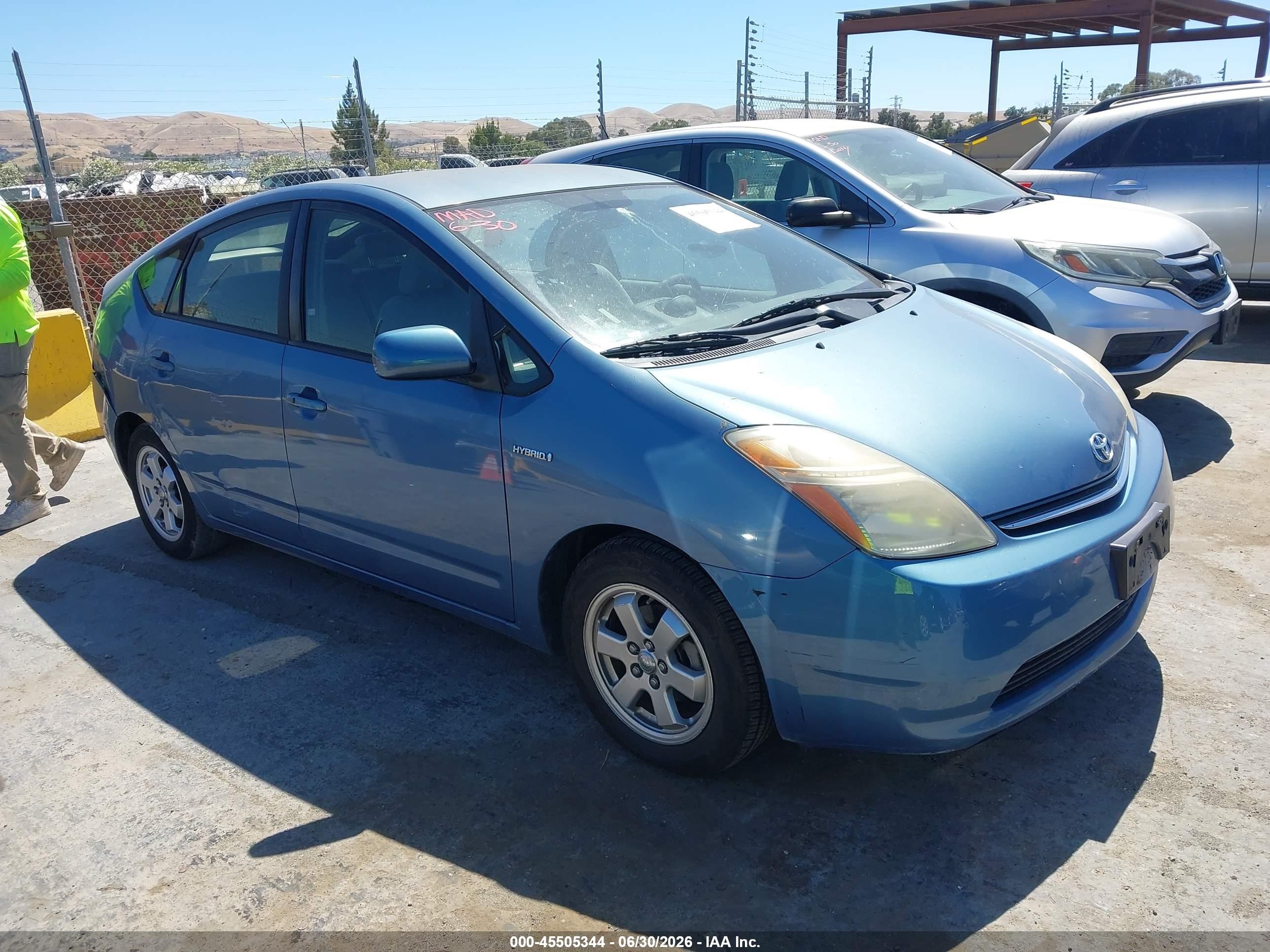 2007 Toyota Prius   Синий vin: JTDKB20UX77689001