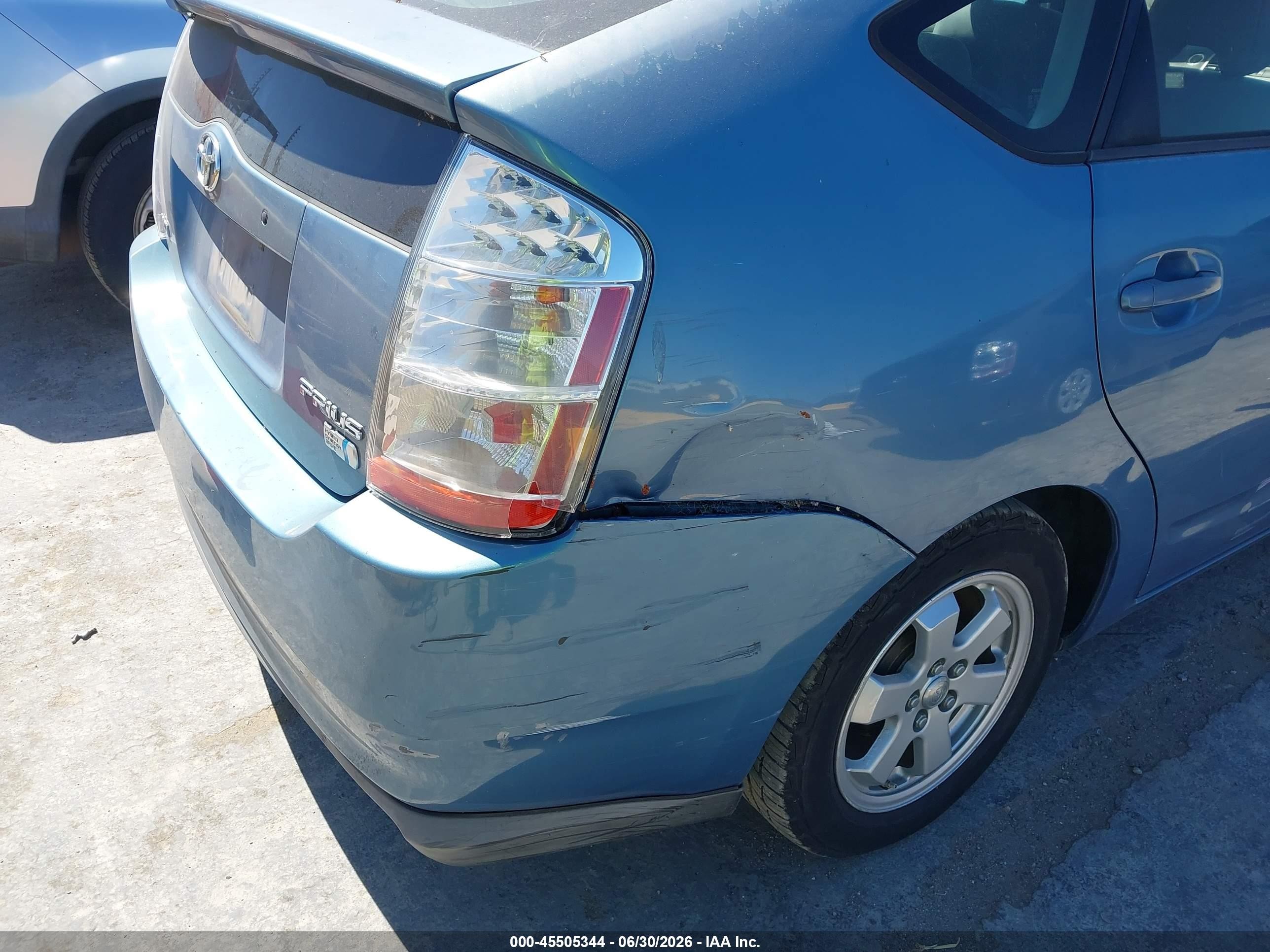 2007 Toyota Prius   Синий vin: JTDKB20UX77689001